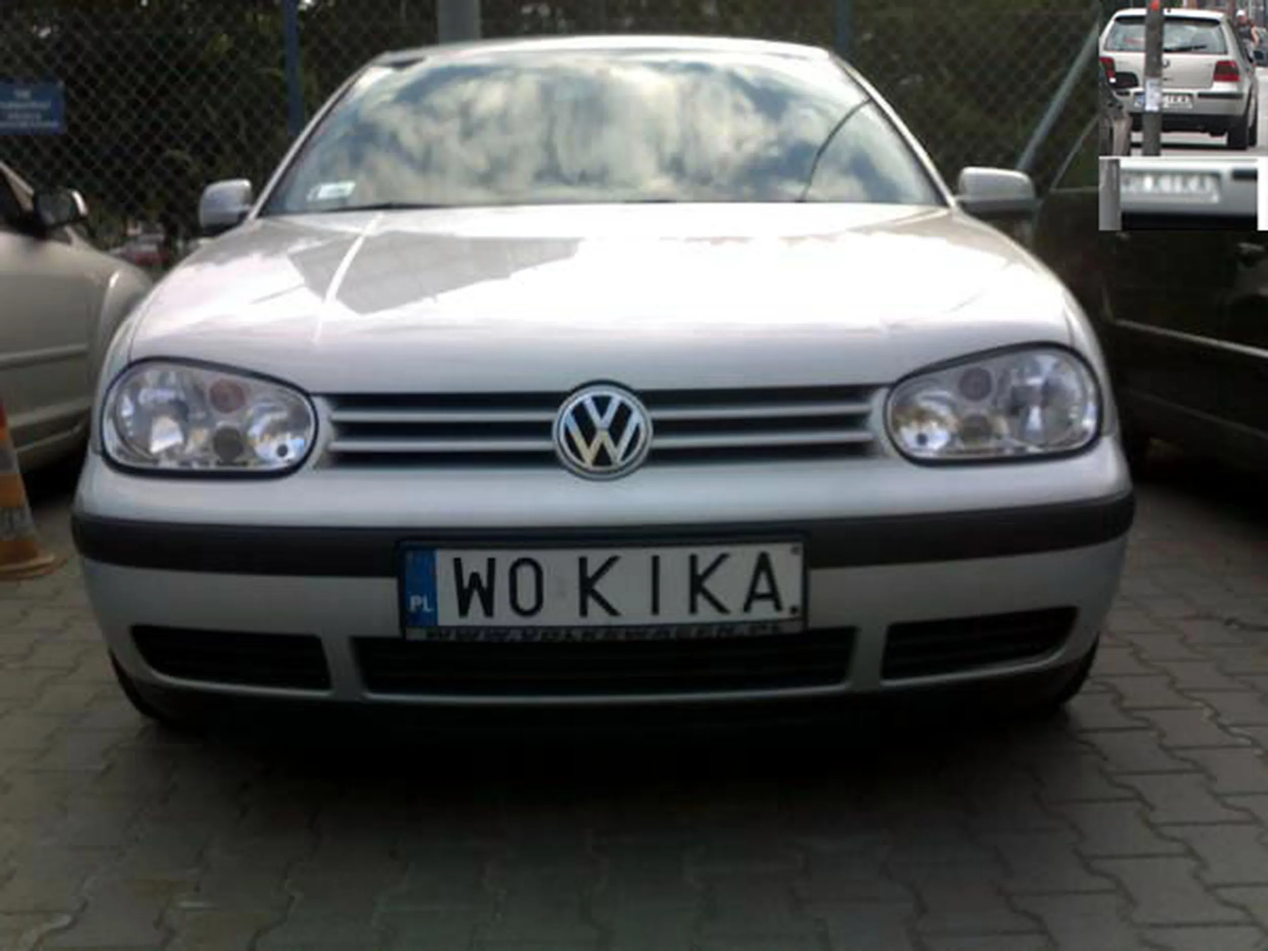 Fajny numer, blacha W0 KIKA