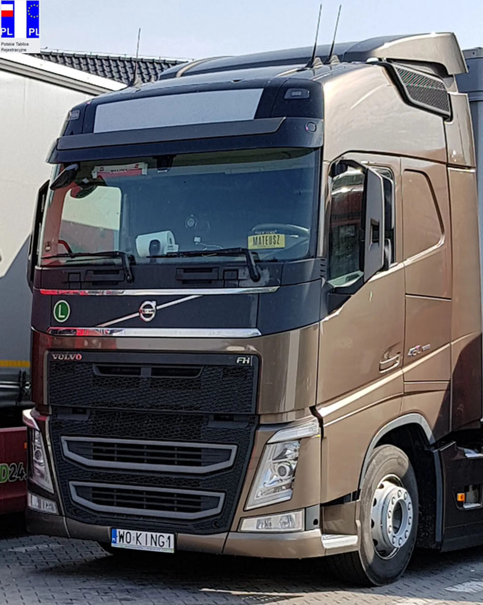 Fajny numer, blacha W0 KING1