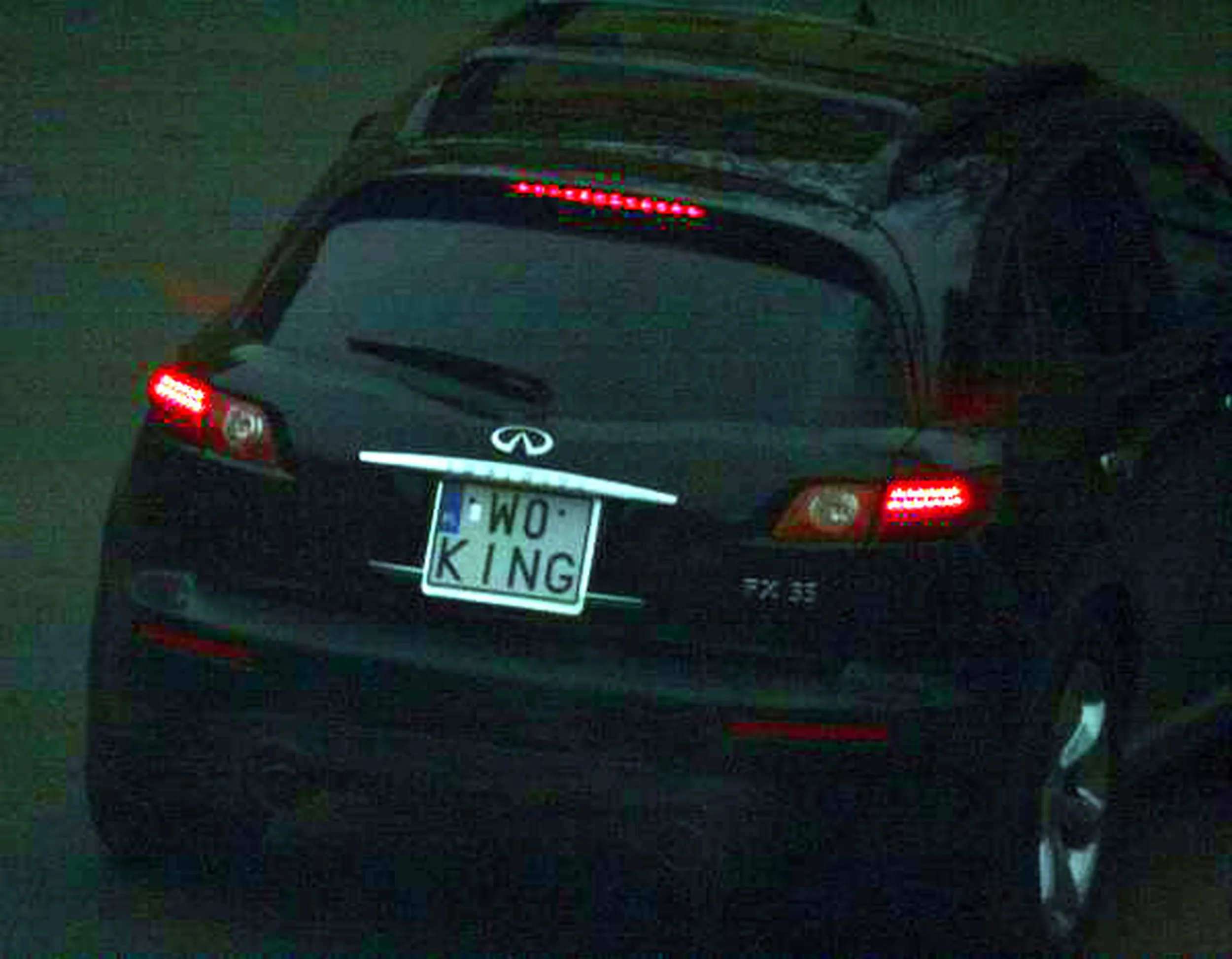 Fajny numer, blacha W0 KING