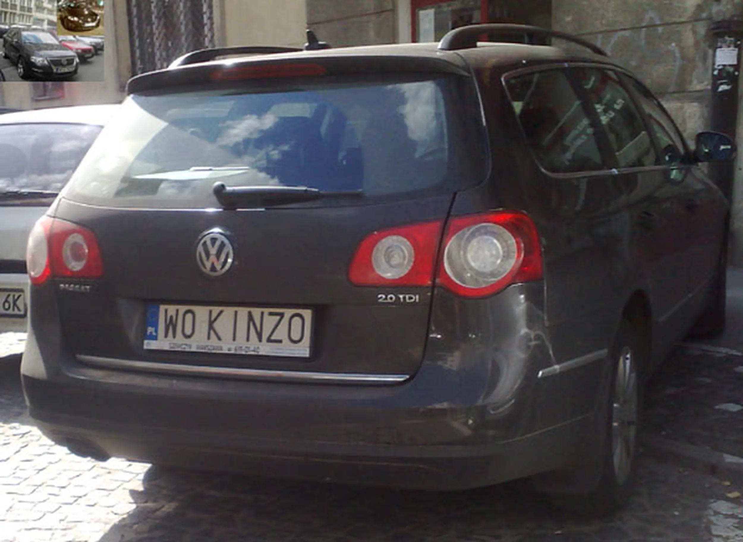 Fajny numer, blacha W0 KINZO