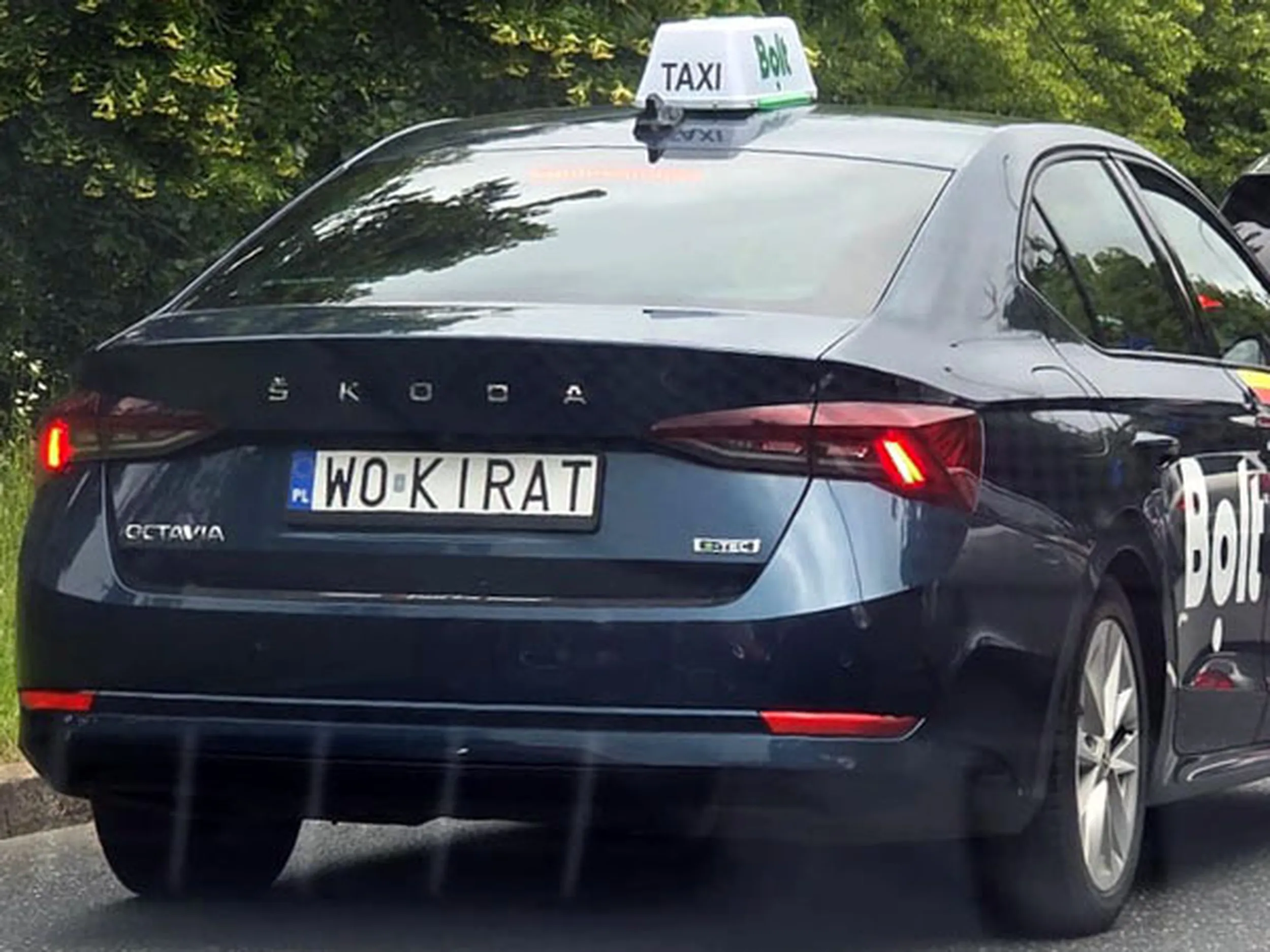 Fajny numer, blacha W0 KIRAT