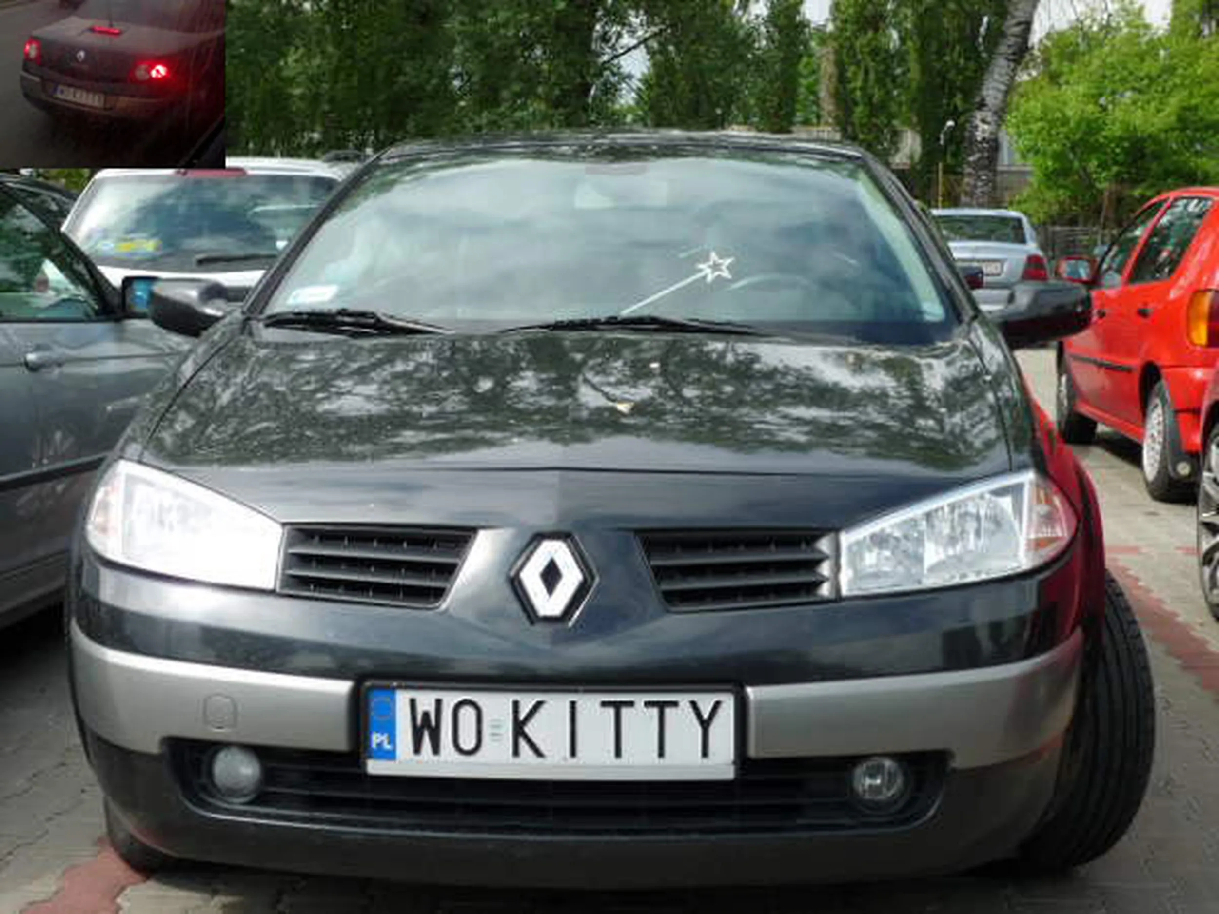 Fajny numer, blacha W0 KITTY