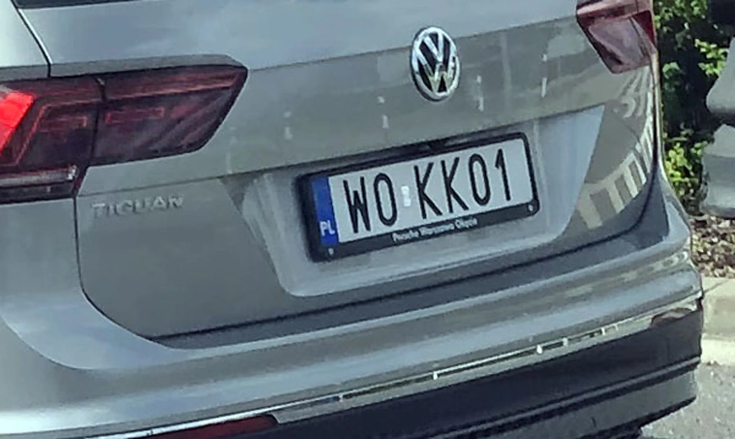 Fajny numer, blacha W0 KK01