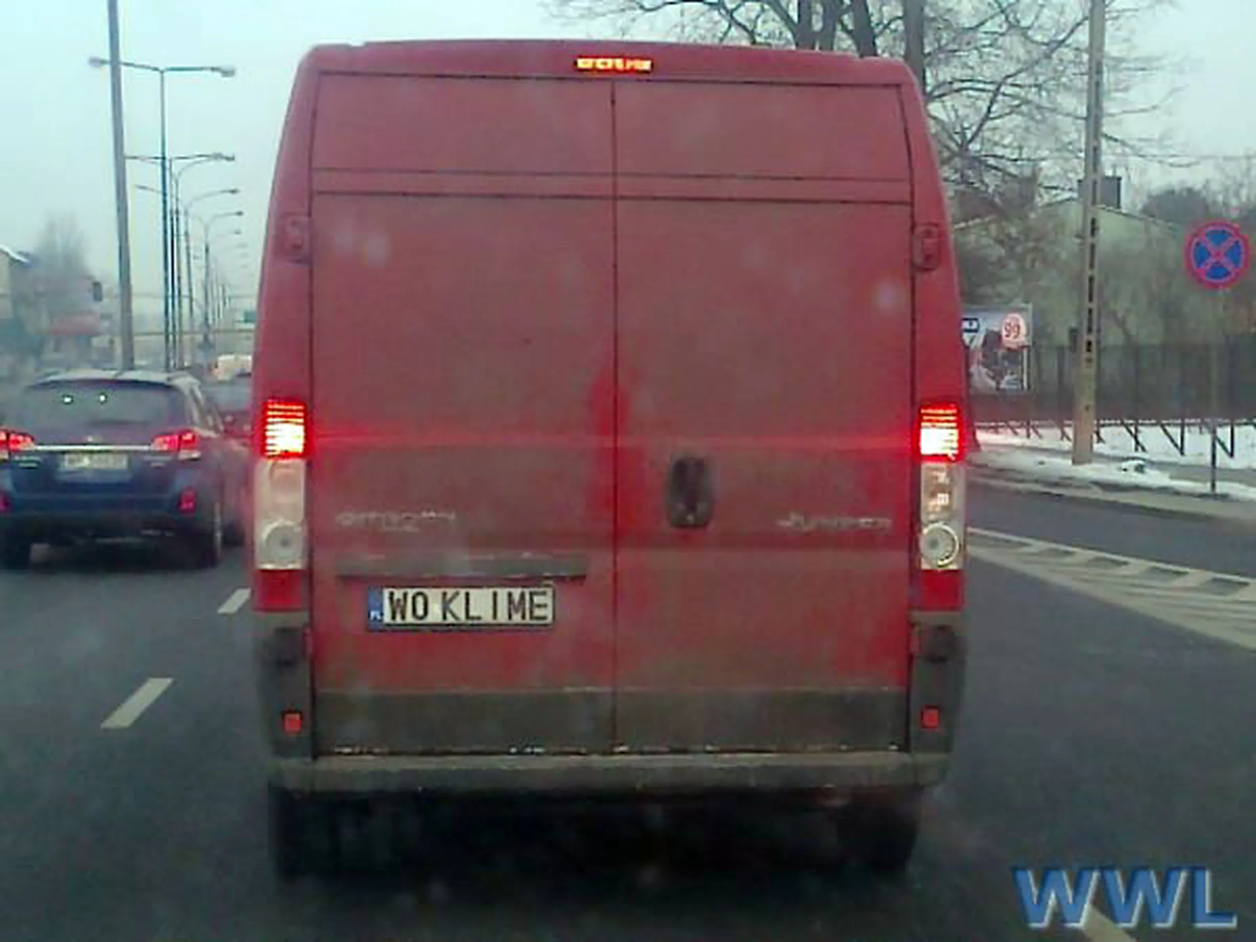 Fajny numer, blacha W0 KLIME