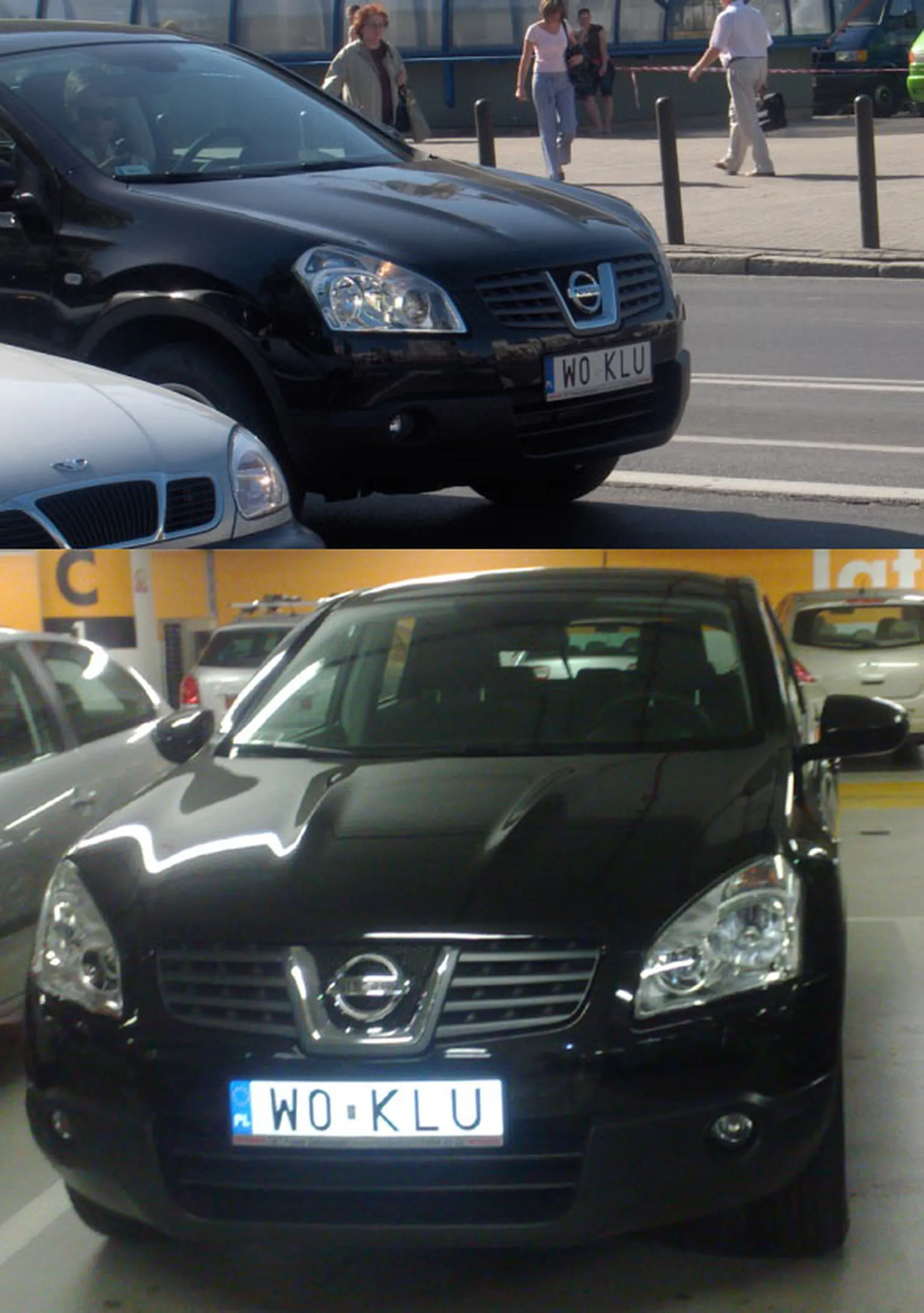 Fajny numer, blacha W0 KLU