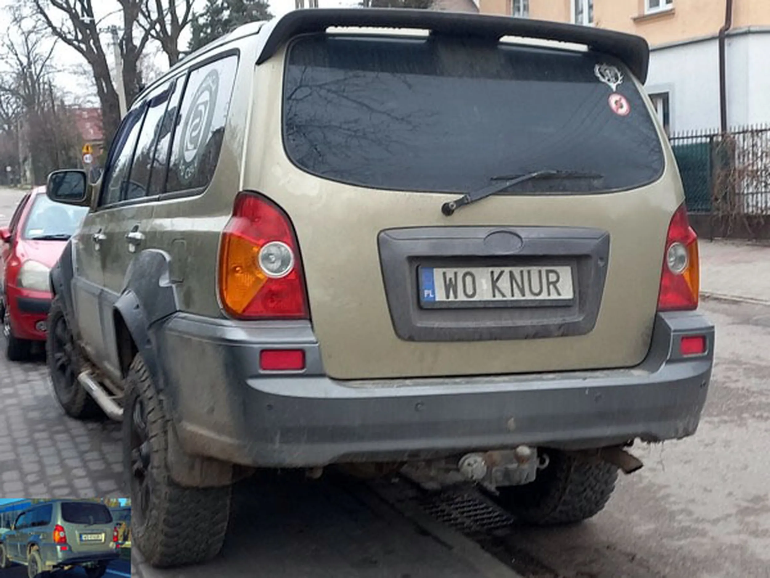 Fajny numer, blacha W0 KNUR