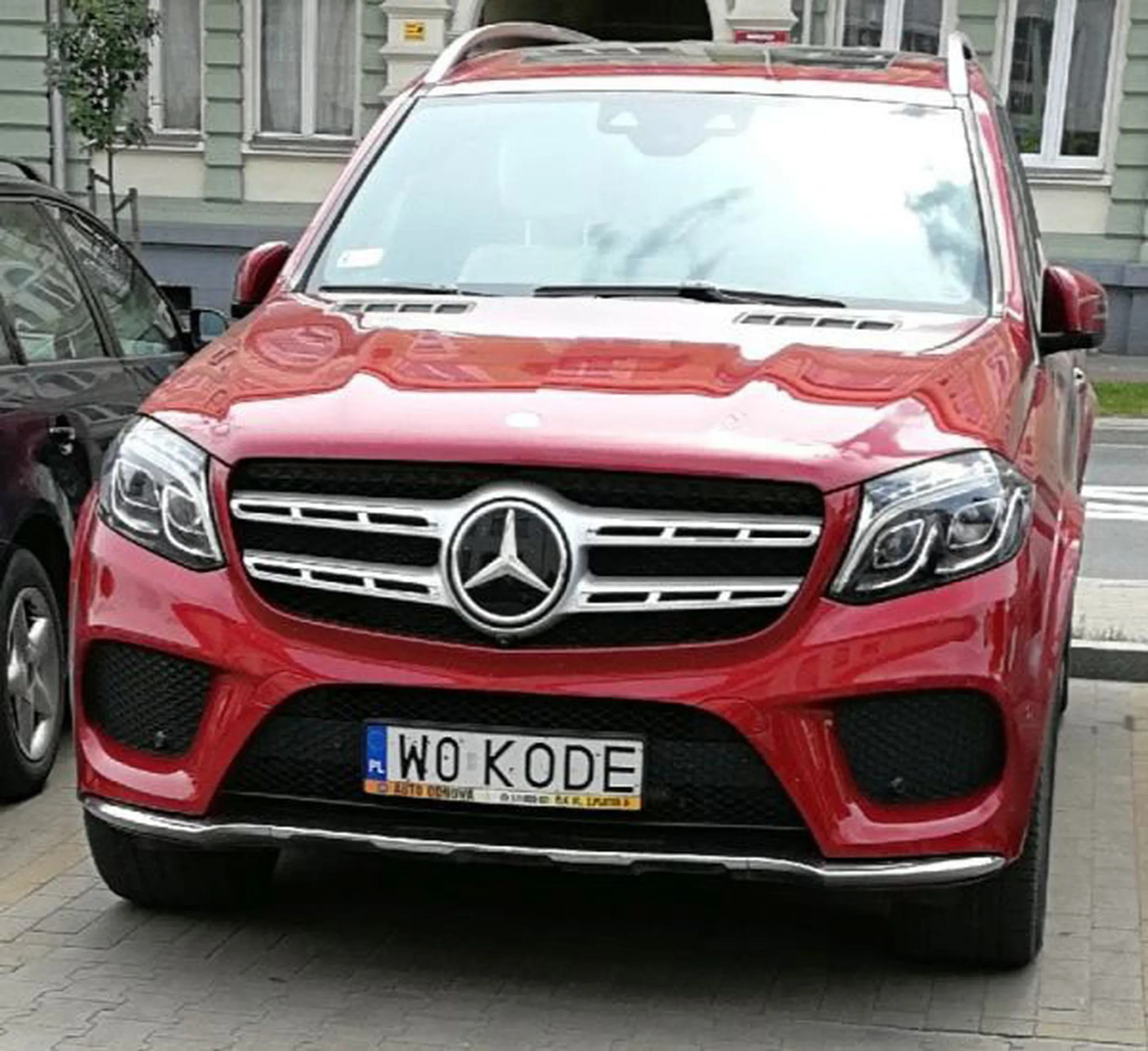 Fajny numer, blacha W0 KODE