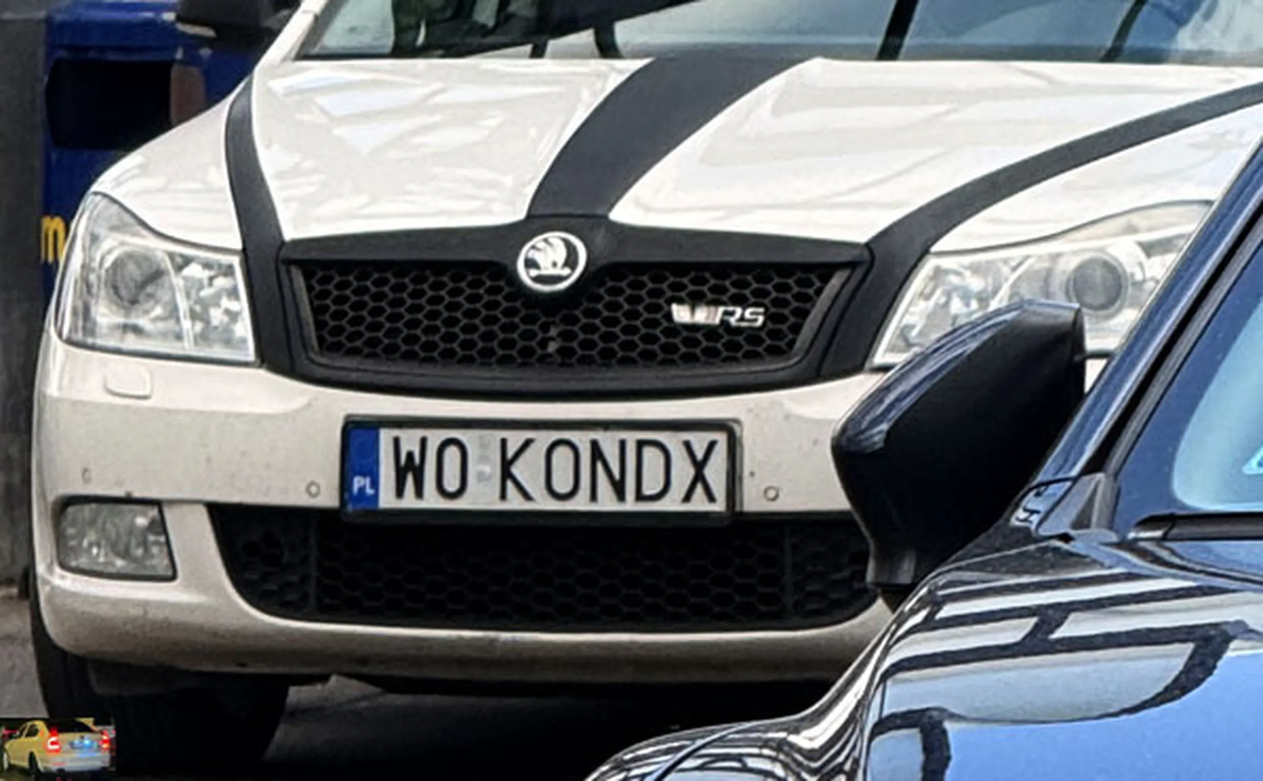 Fajny numer, blacha W0 KONDX