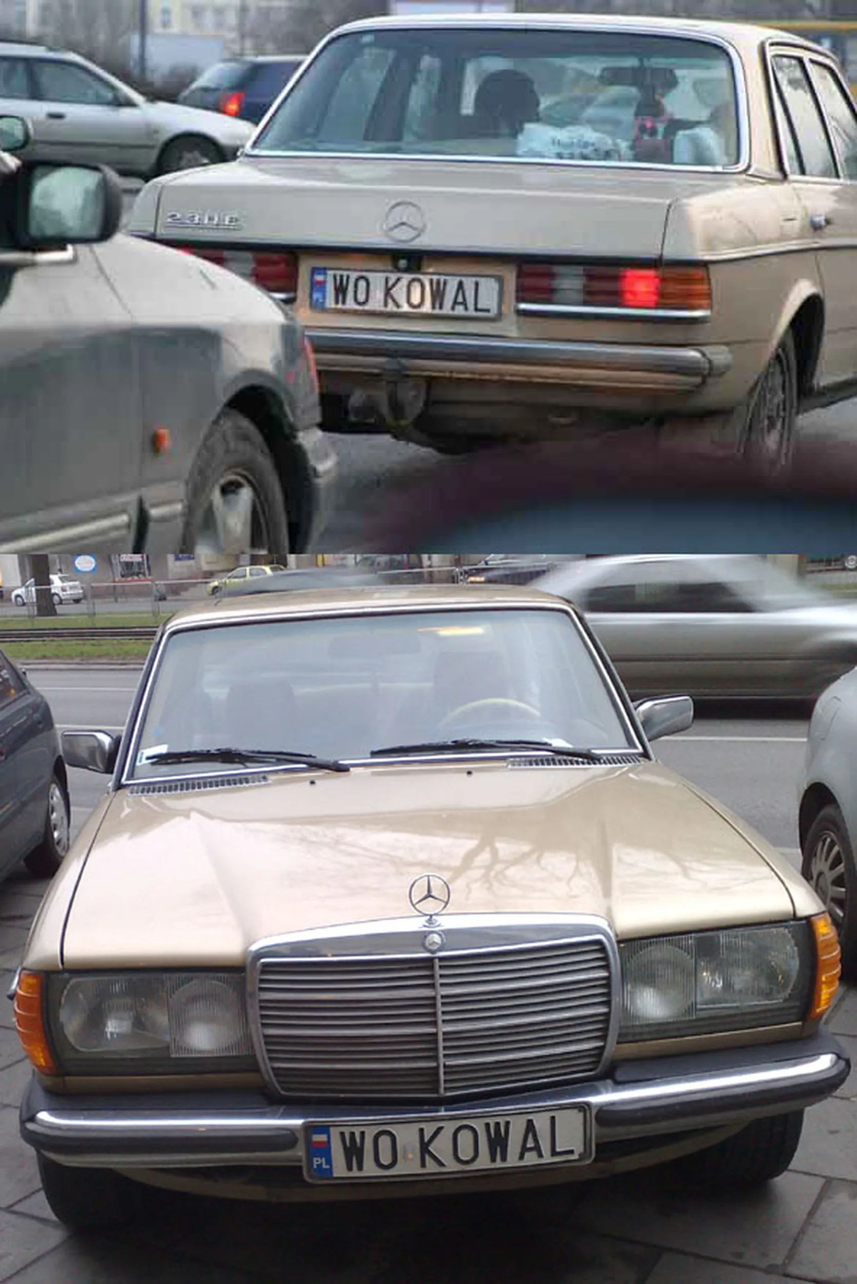 Fajny numer, blacha W0 KOWAL