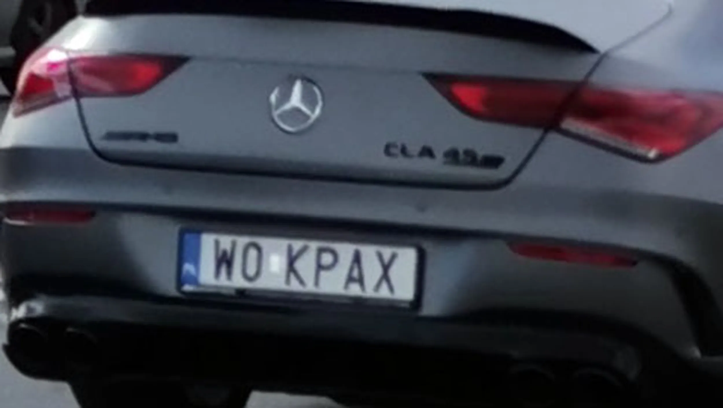 Fajny numer, blacha W0 KPAX