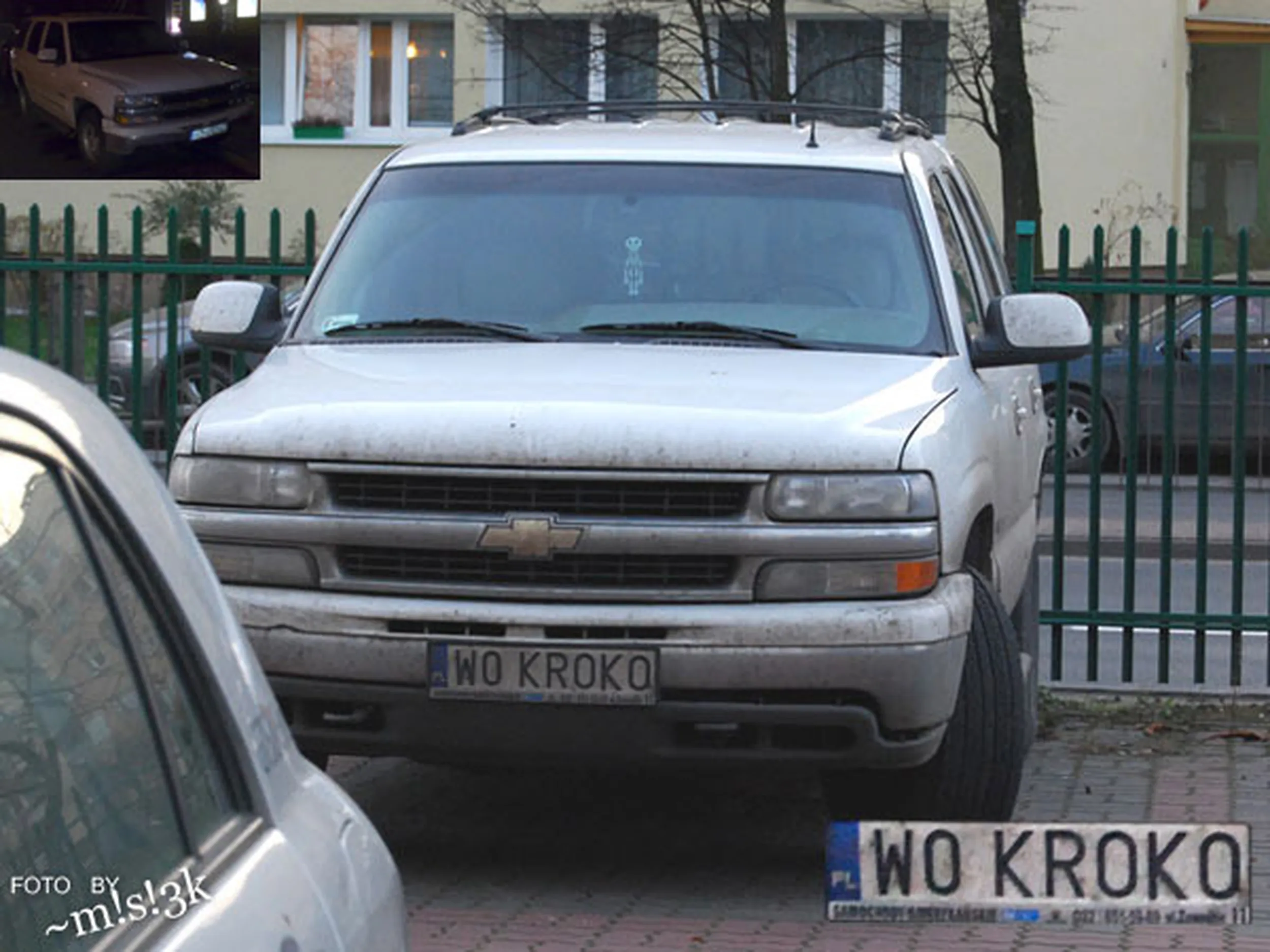 Fajny numer, blacha W0 KROKO