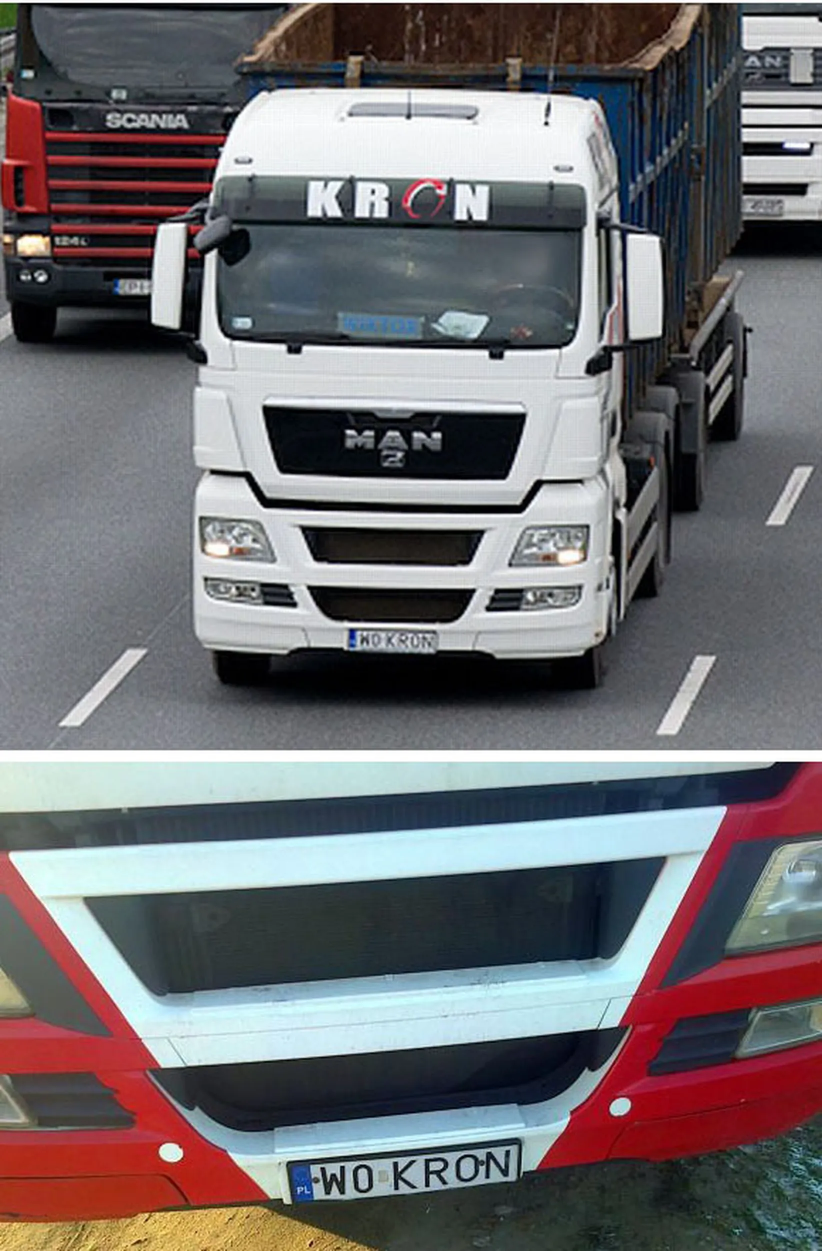 Fajny numer, blacha W0 KRON