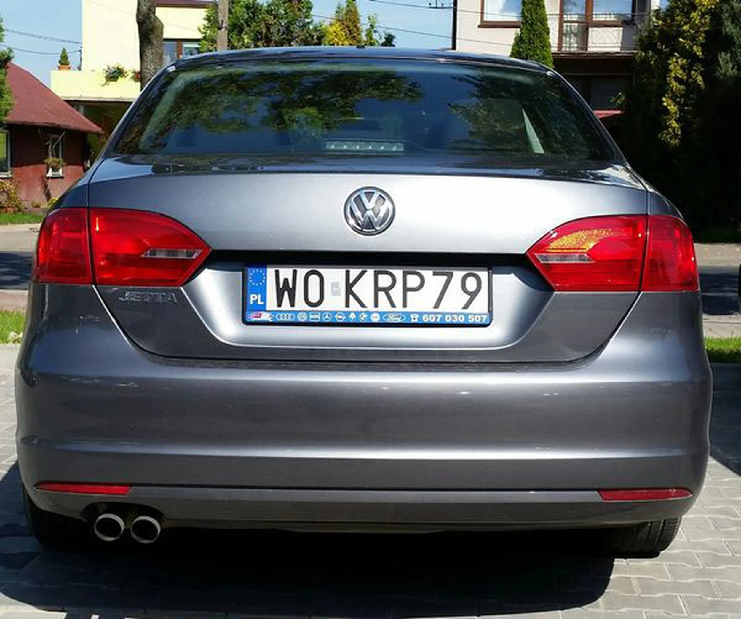 Fajny numer, blacha W0 KRP79