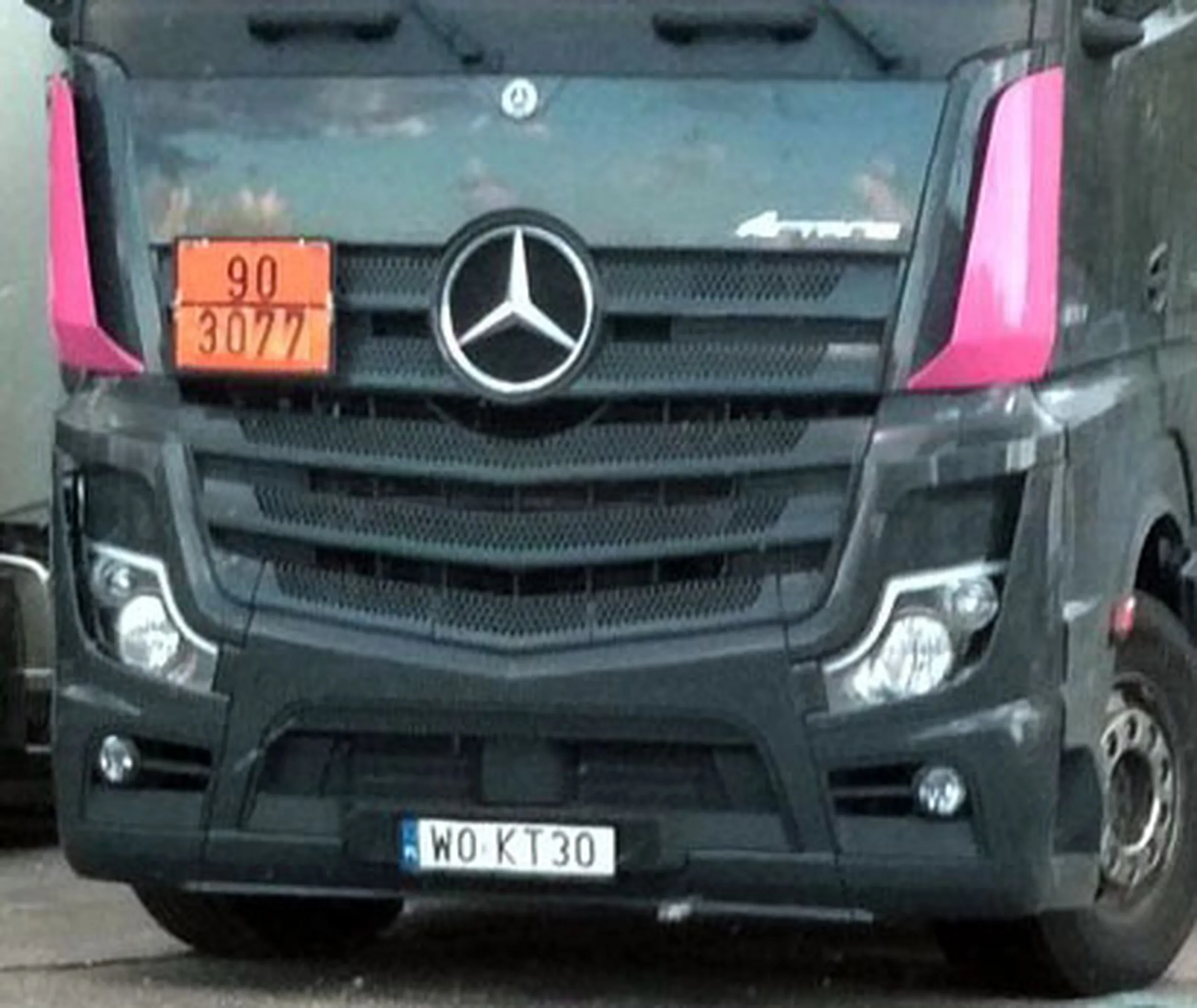 Fajny numer, blacha W0 KT30