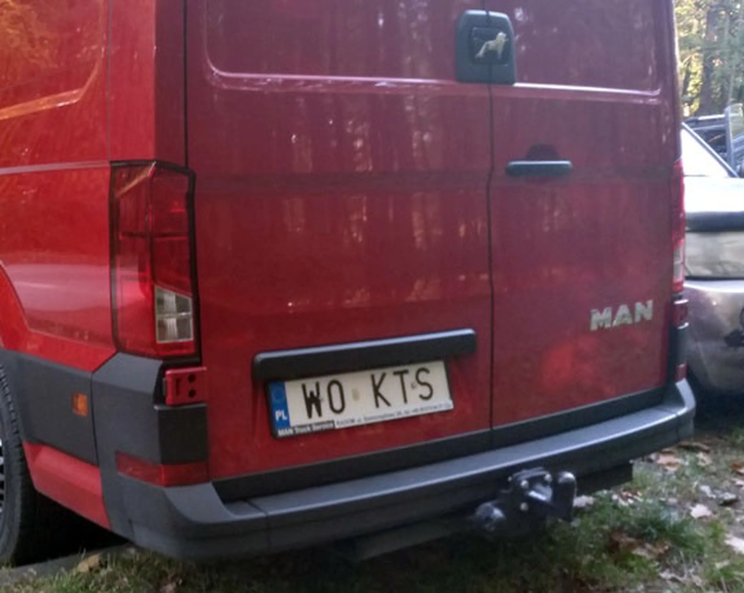 Fajny numer, blacha W0 KTS