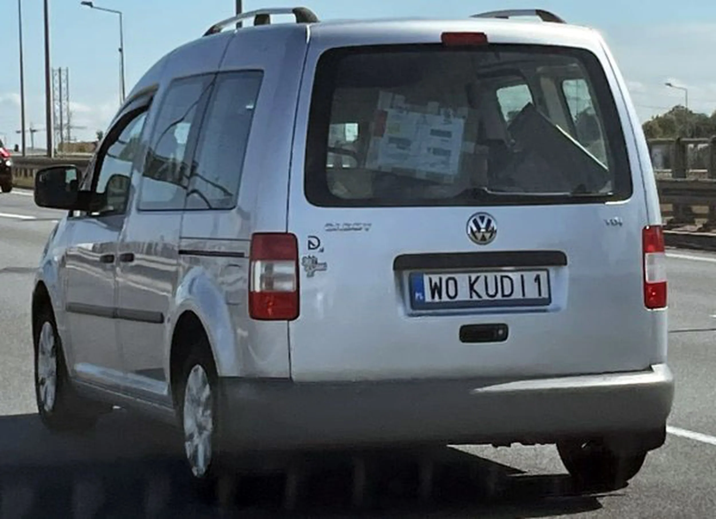 Fajny numer, blacha W0 KUDI1