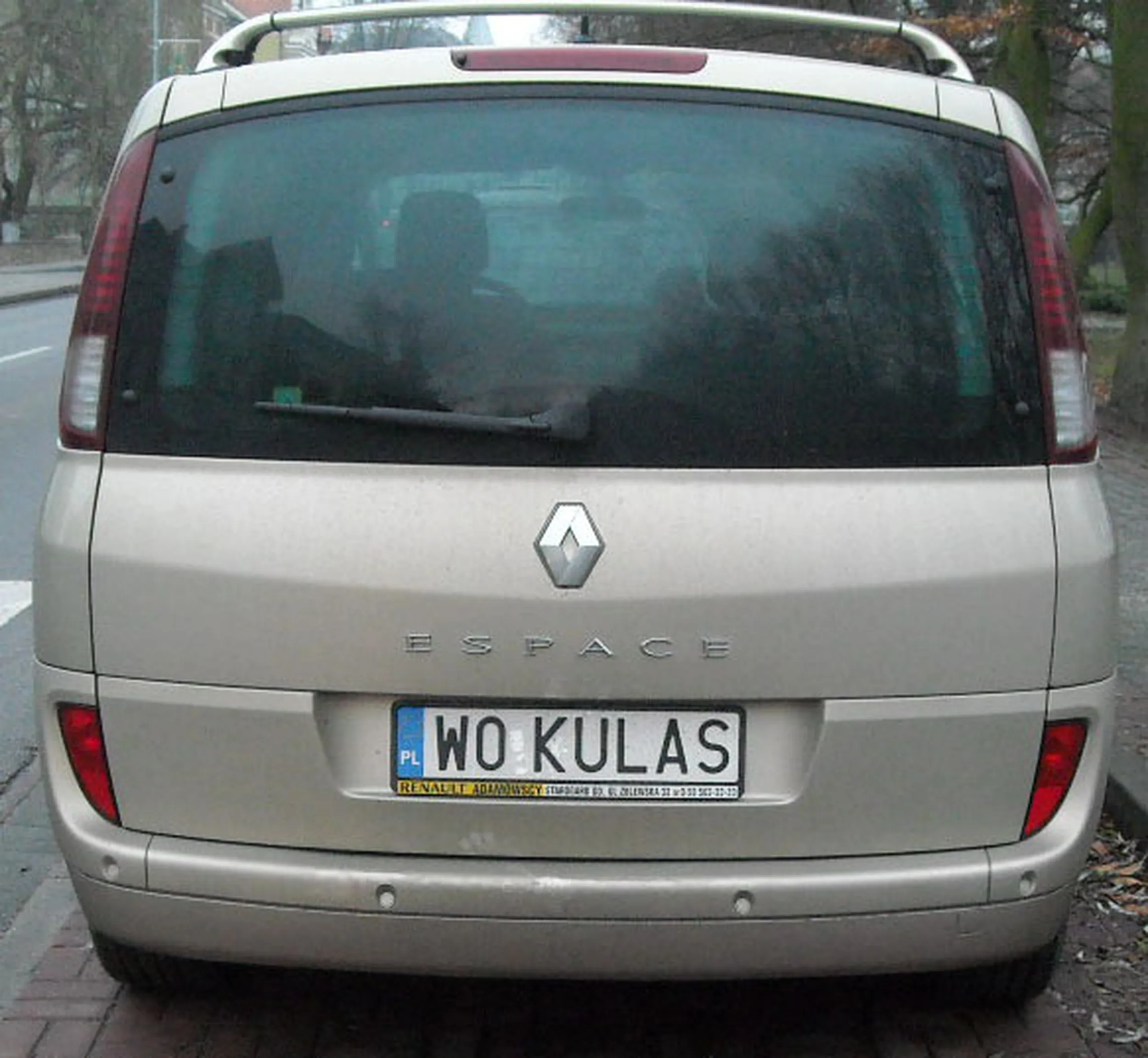 Fajny numer, blacha W0 KULAS