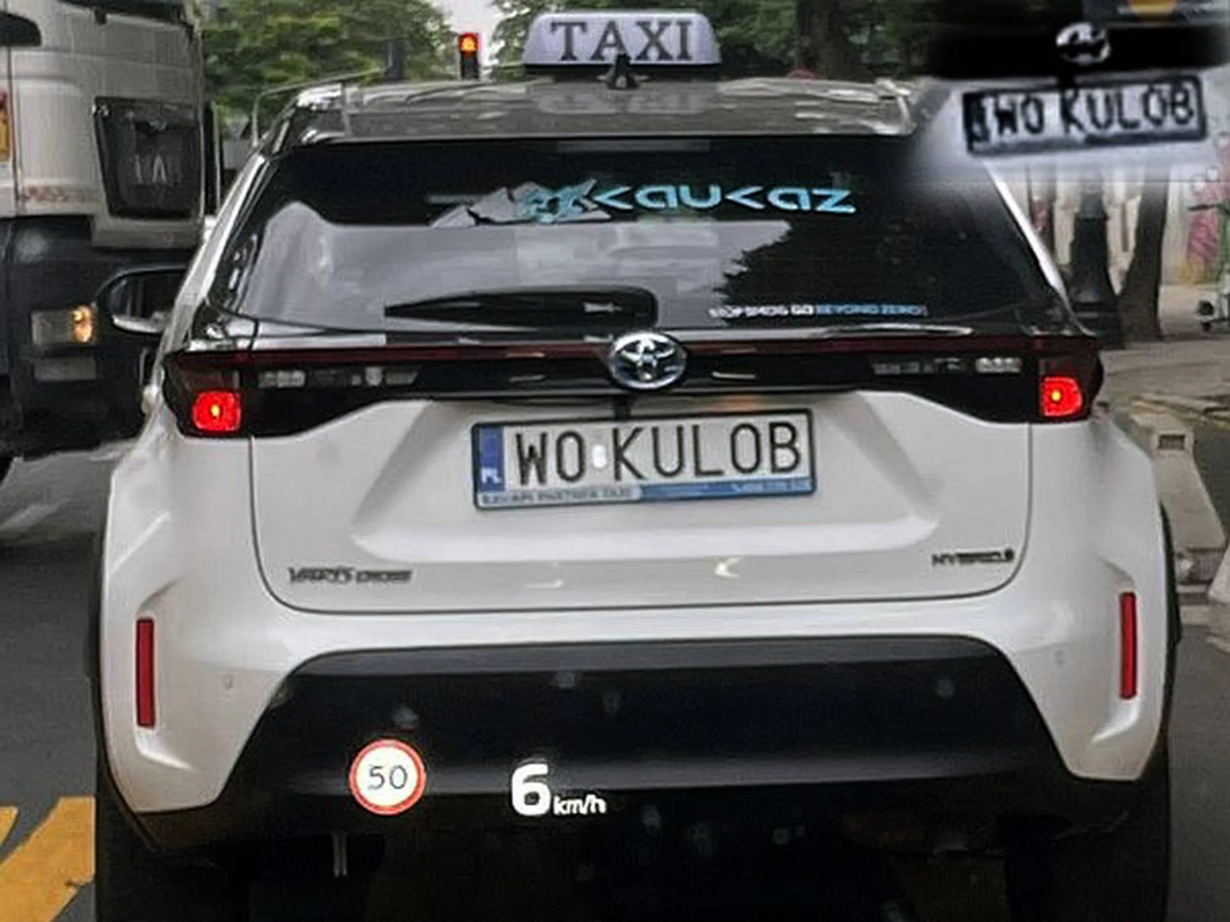 Fajny numer, blacha W0 KULOB