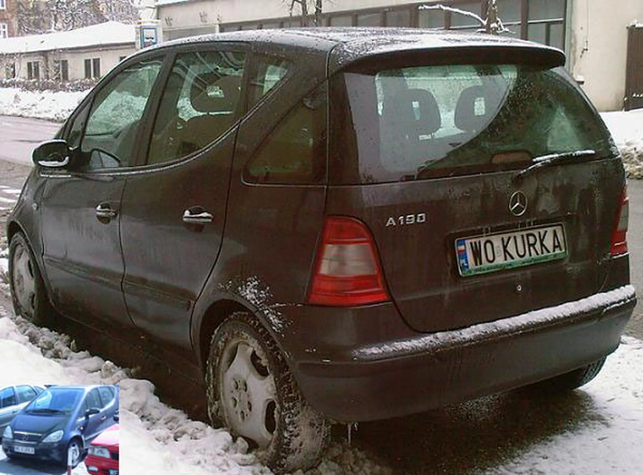 Fajny numer, blacha W0 KURKA