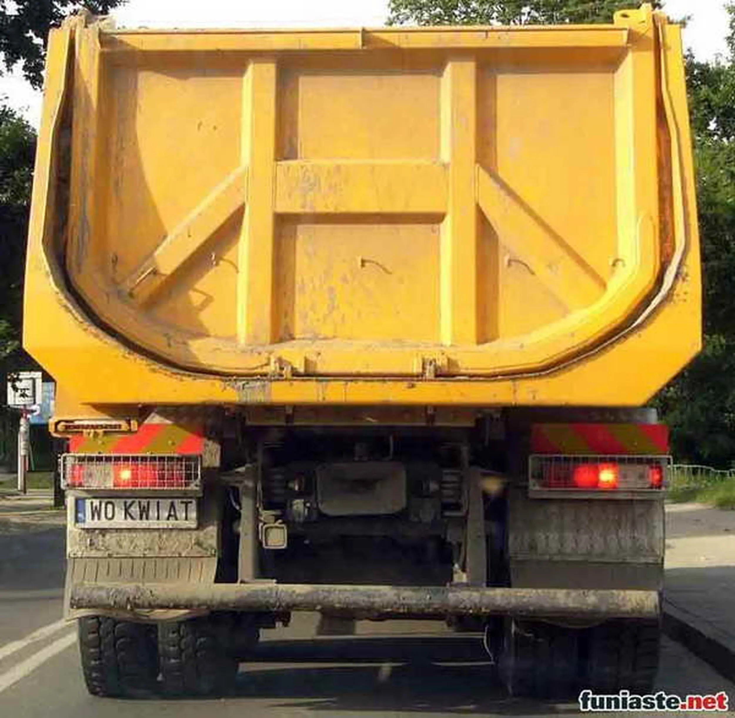 Fajny numer, blacha W0 KWIAT