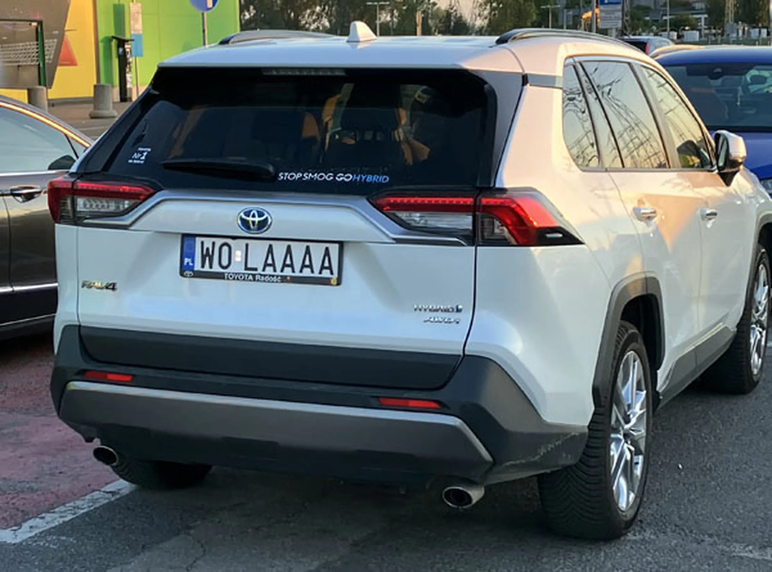 Fajny numer, blacha W0 LAAAA