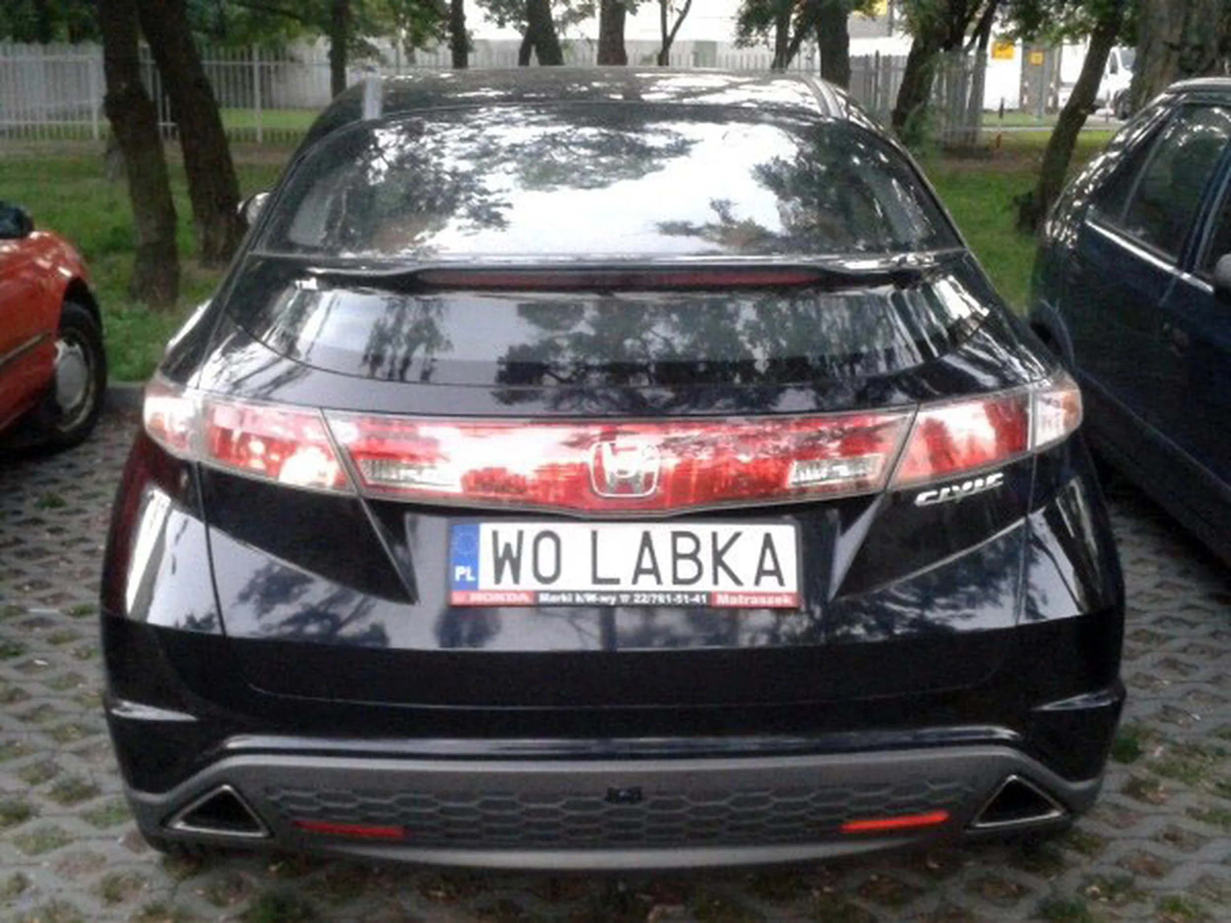 Fajny numer, blacha W0 LABKA