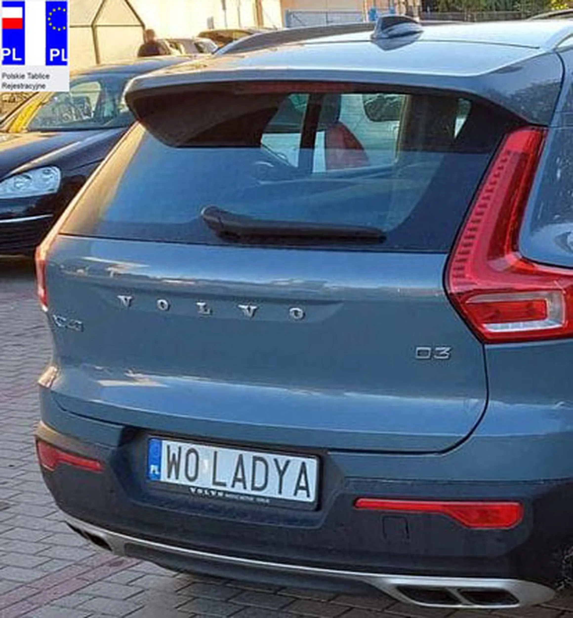 Fajny numer, blacha W0 LADYA