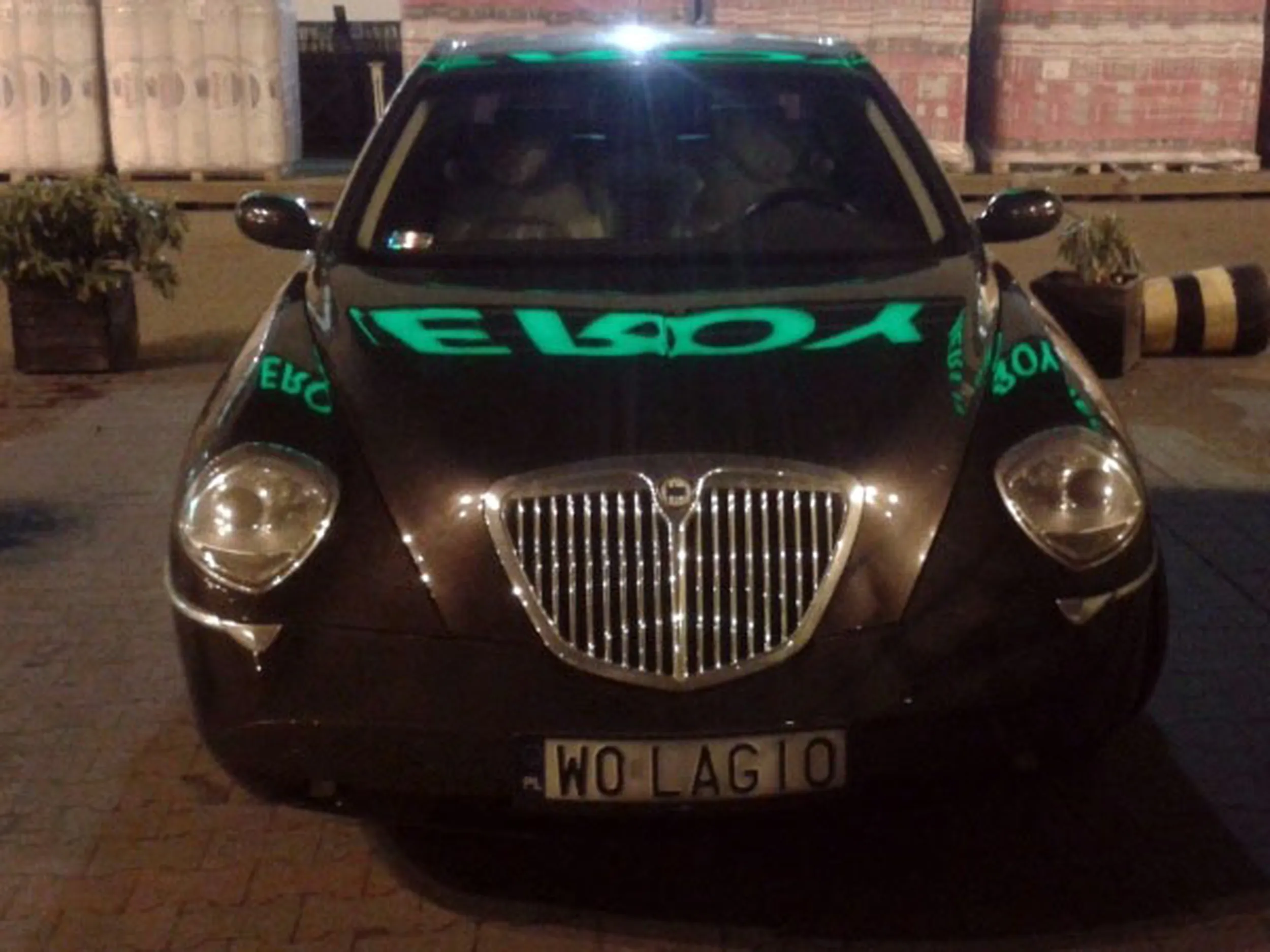 Fajny numer, blacha W0 LAGIO