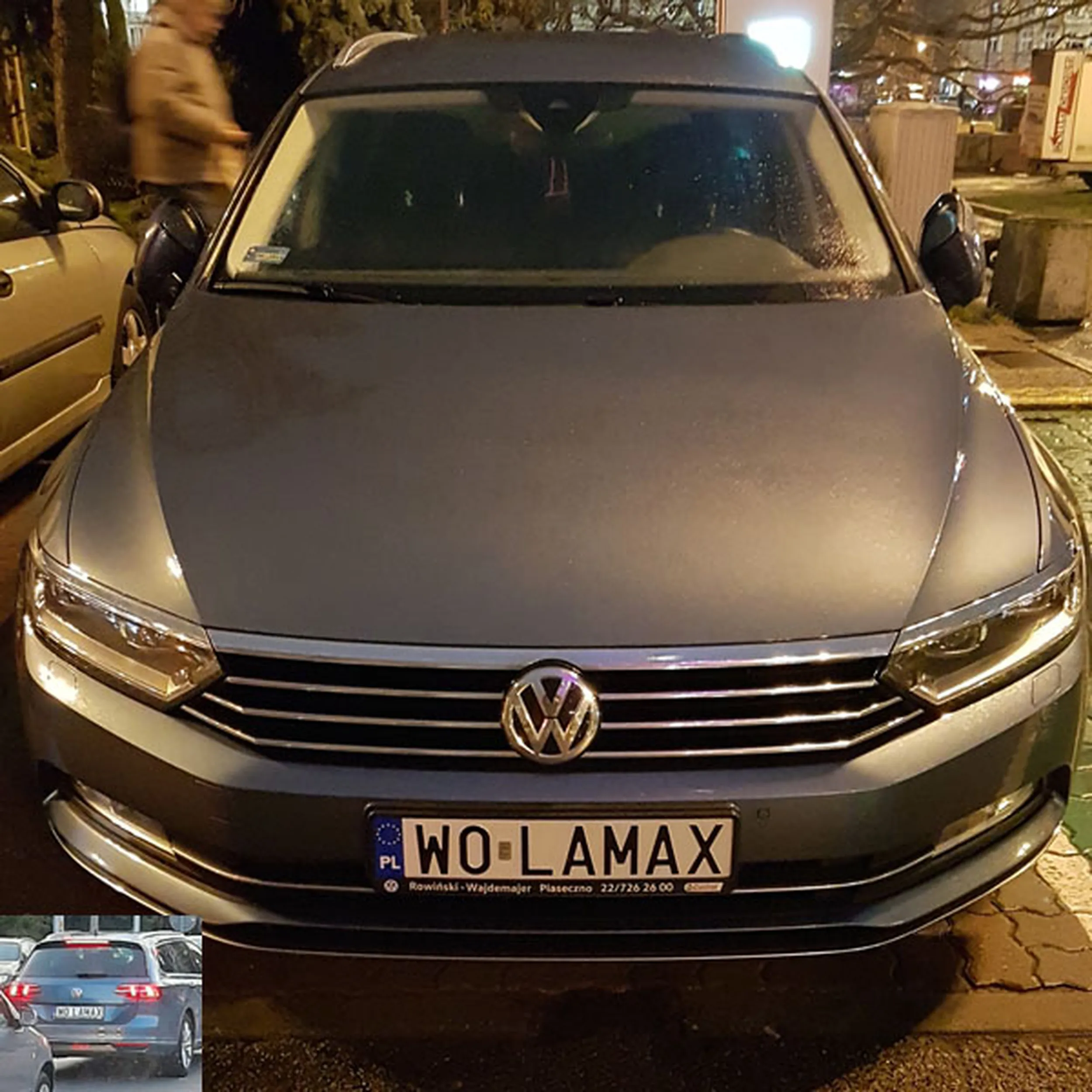 Fajny numer, blacha W0 LAMAX