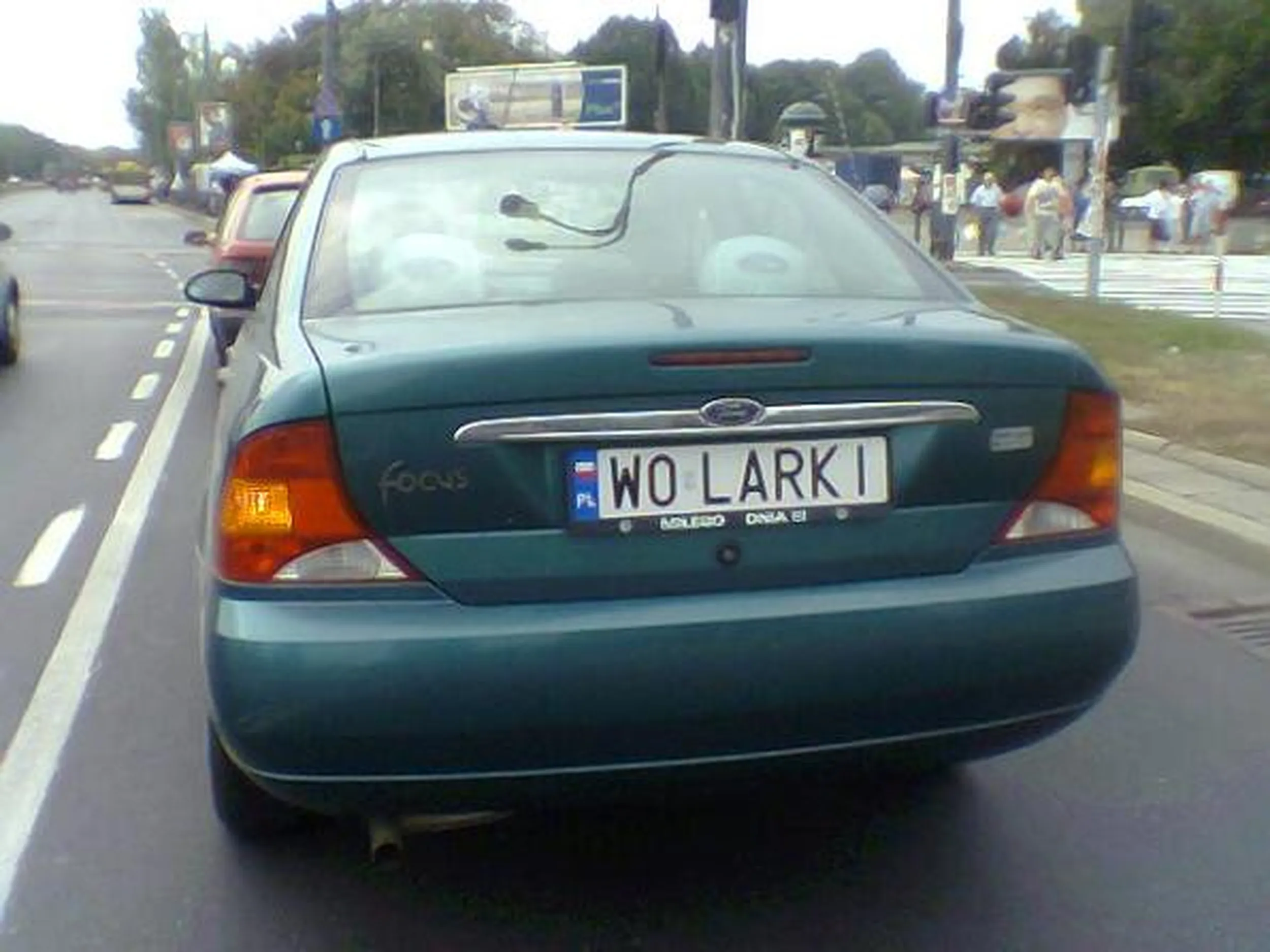 Fajny numer, blacha W0 LARKI