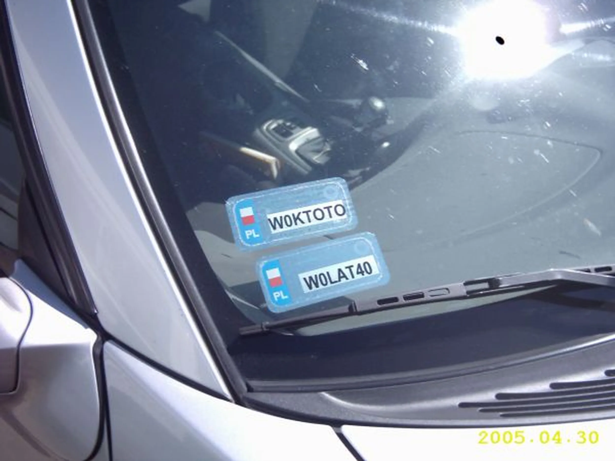 Fajny numer, blacha W0 LAT40