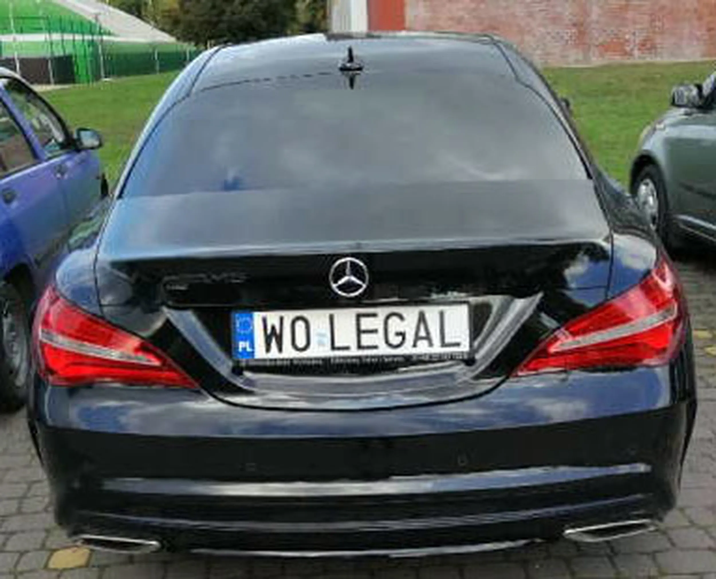 Fajny numer, blacha W0 LEGAL