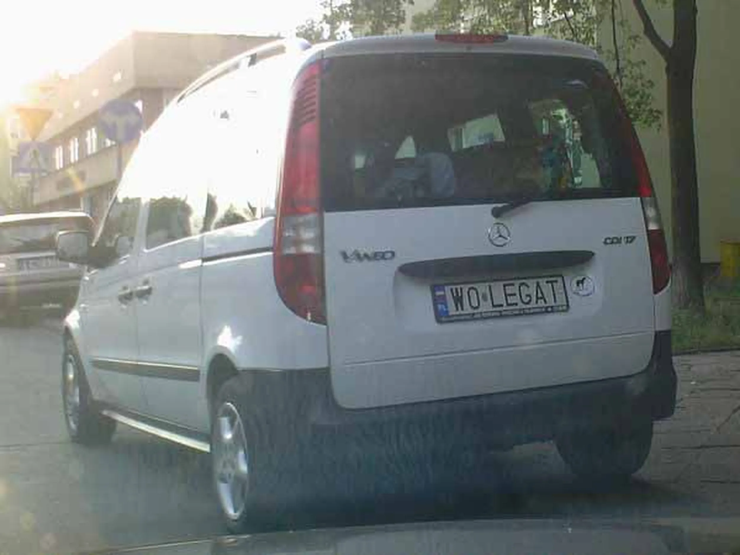 Fajny numer, blacha W0 LEGAT