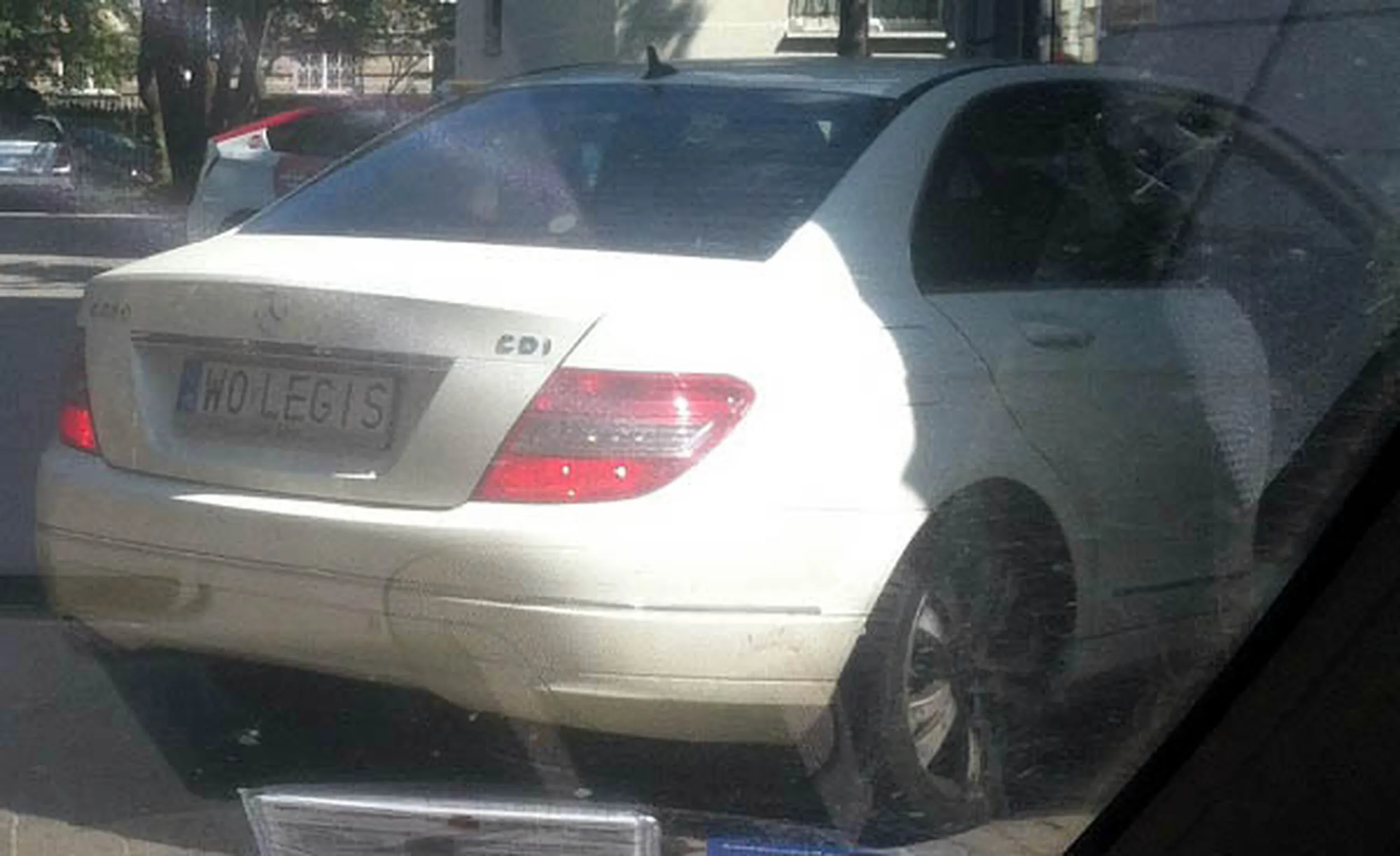 Fajny numer, blacha W0 LEGIS