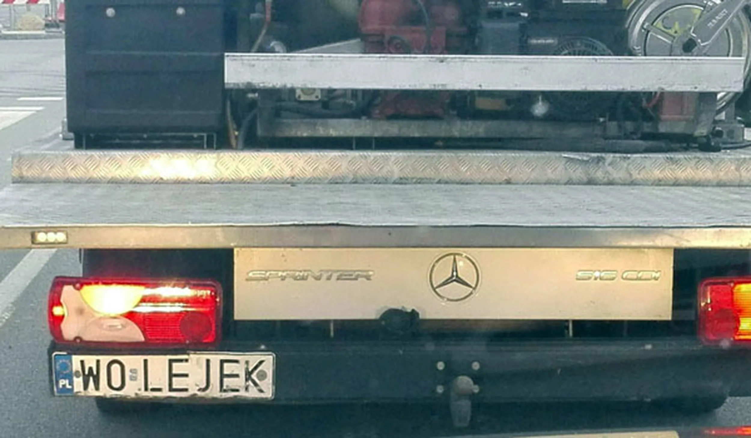 Fajny numer, blacha W0 LEJEK