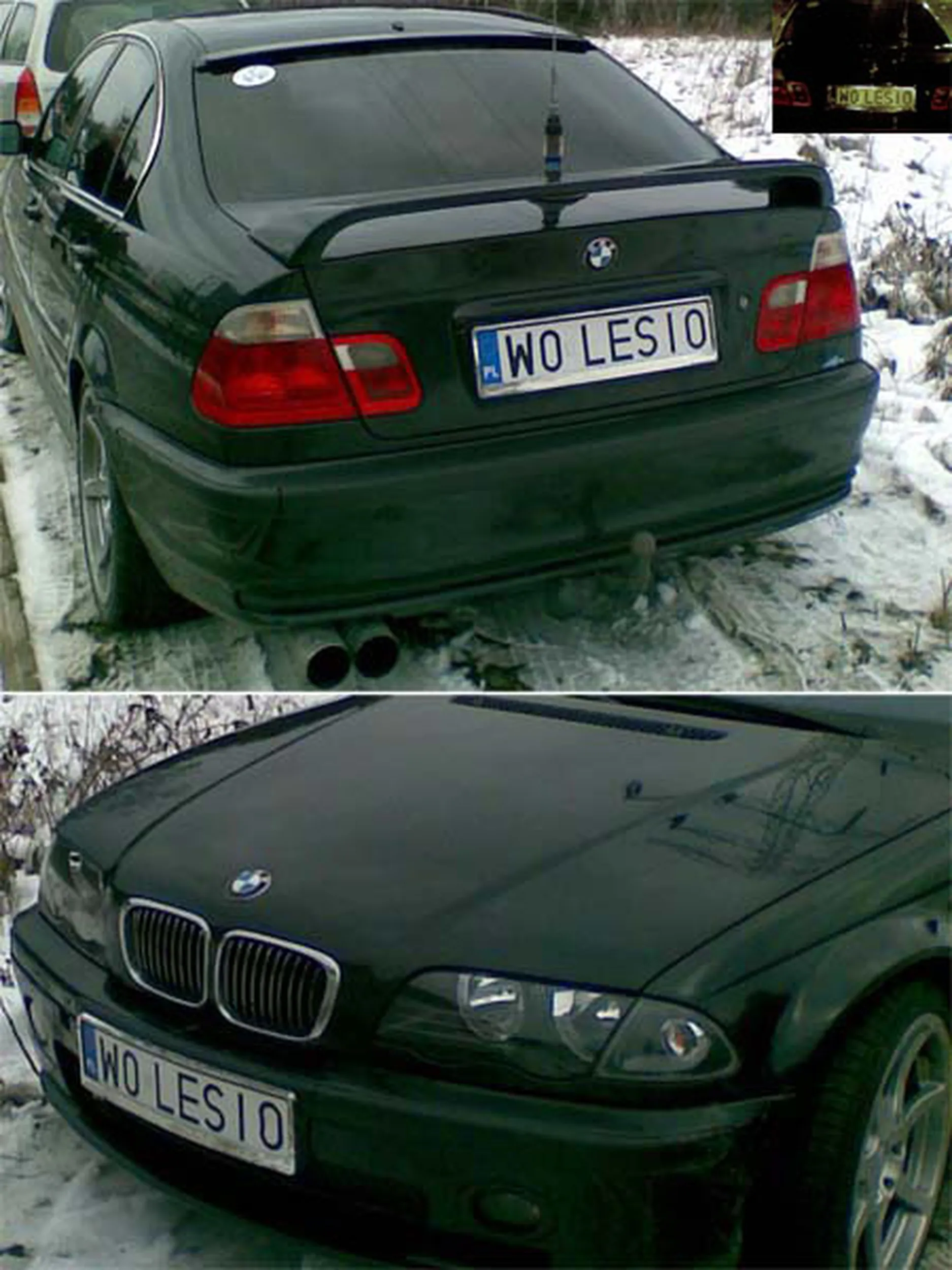 Fajny numer, blacha W0 LESIO