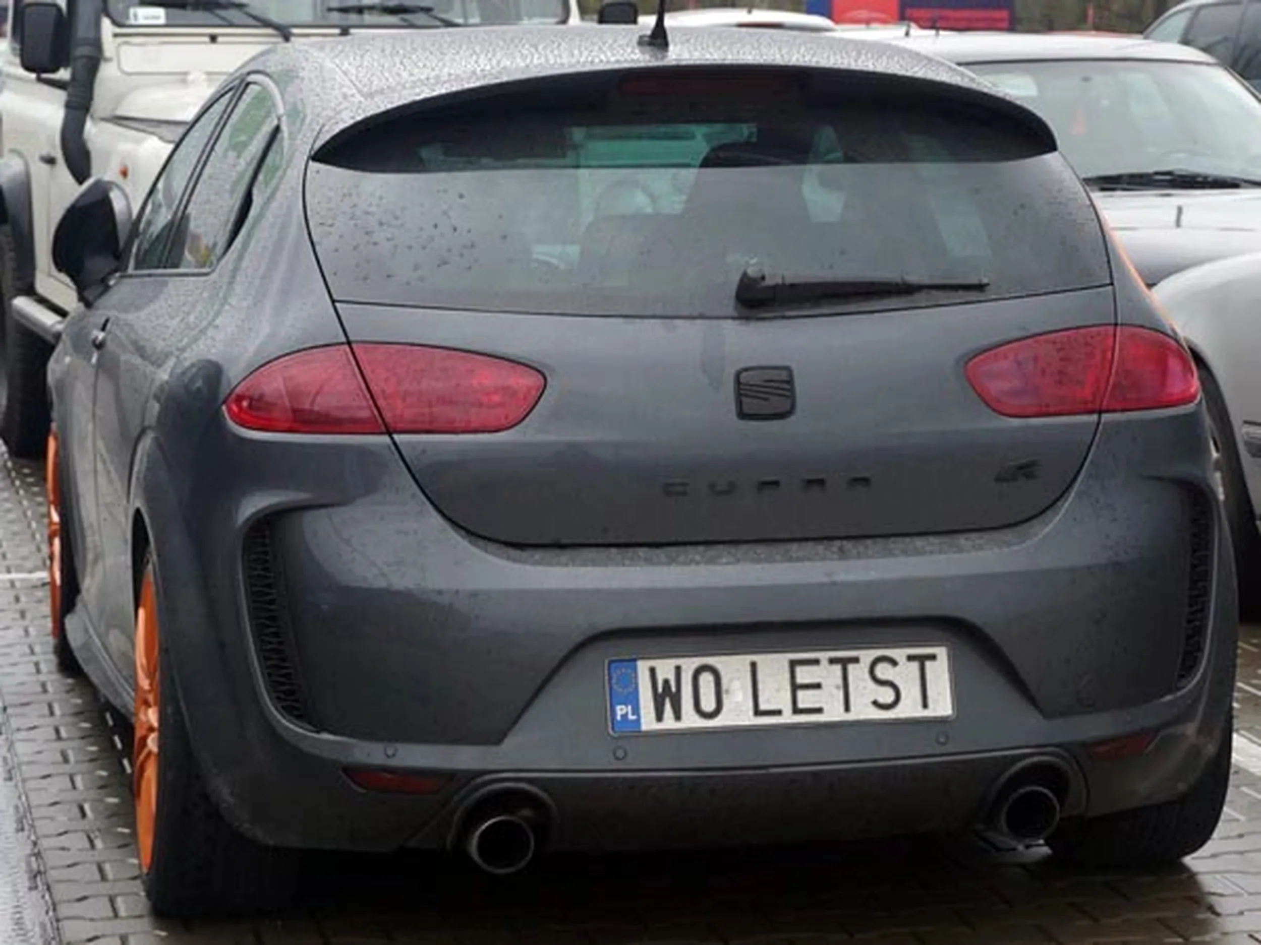 Fajny numer, blacha W0 LETST