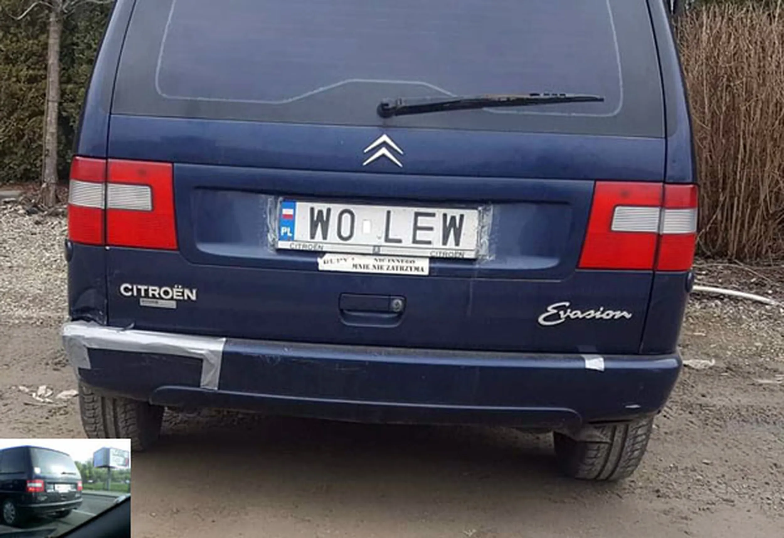 Fajny numer, blacha W0 LEW