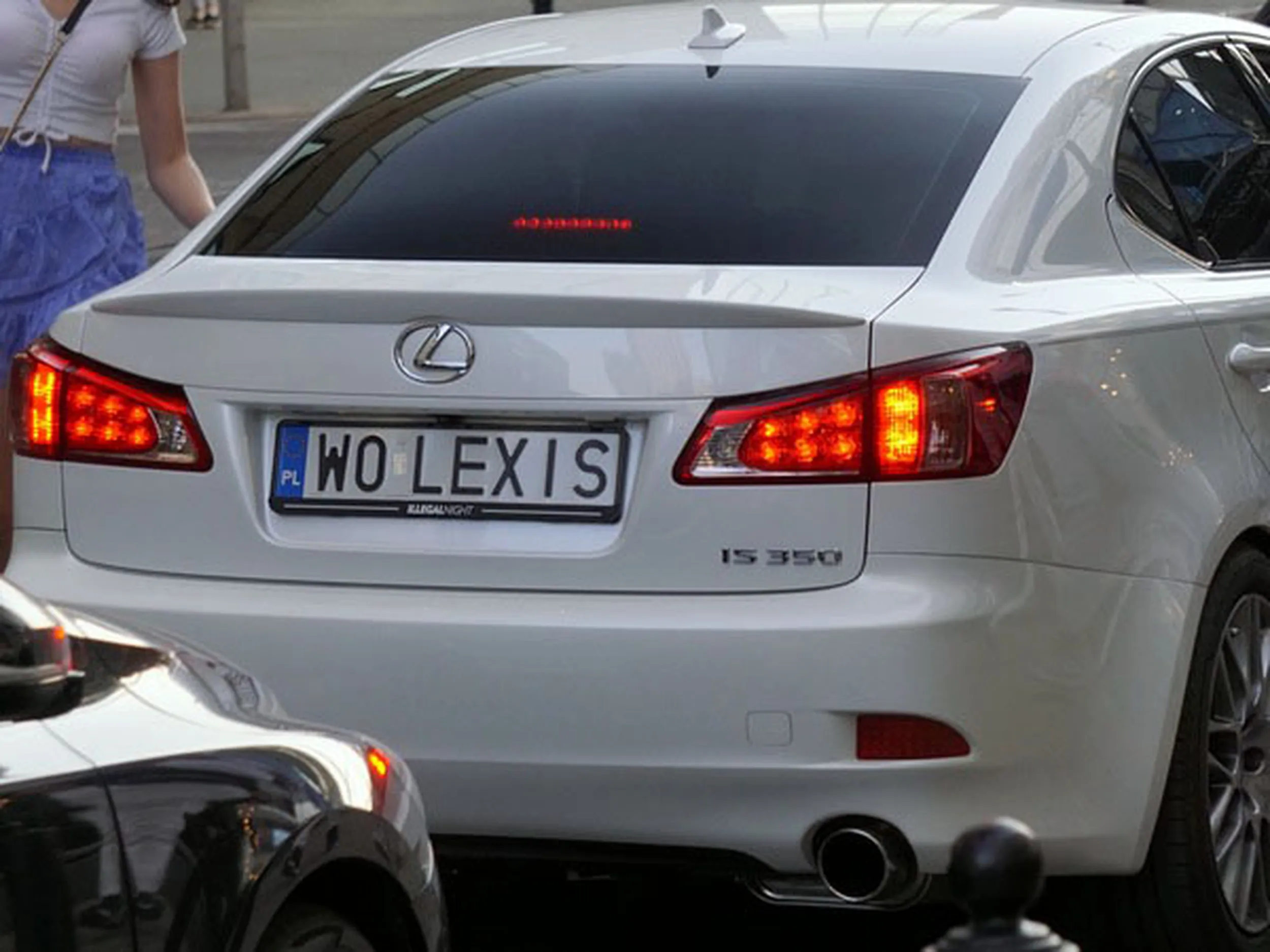 Fajny numer, blacha W0 LEXIS