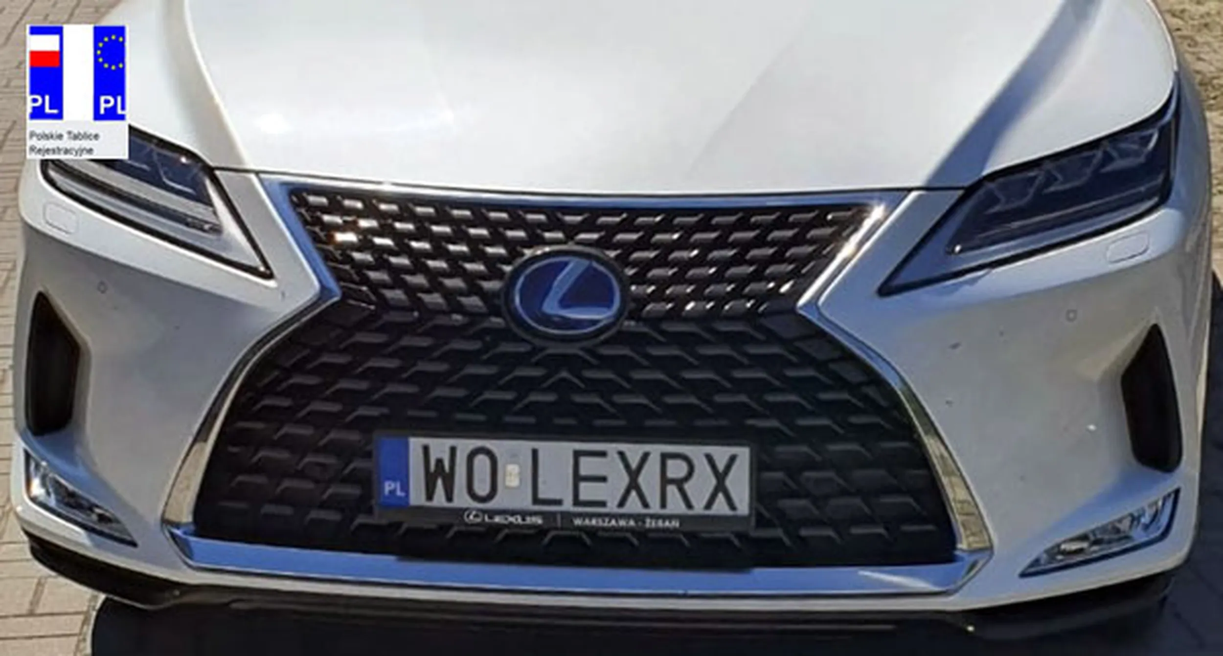 Fajny numer, blacha W0 LEXRX