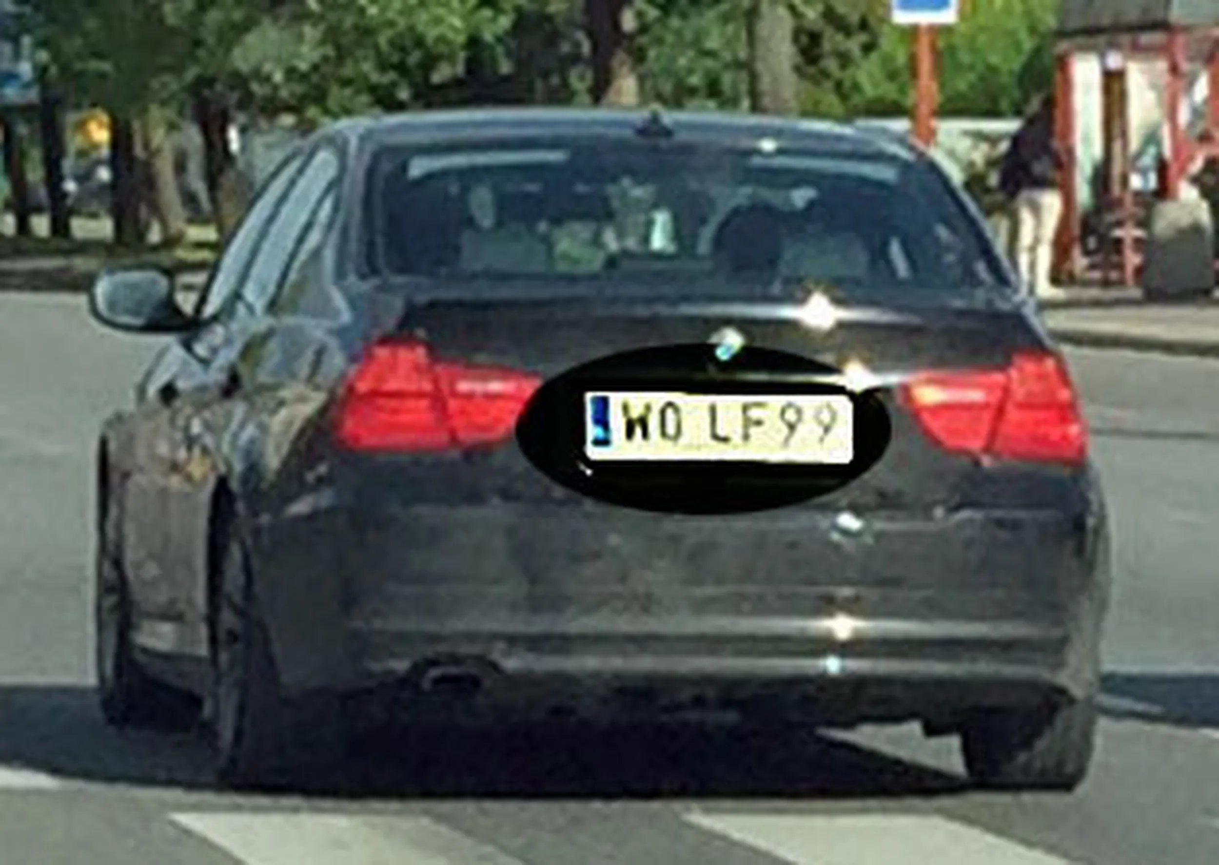 Fajny numer, blacha W0 LF99