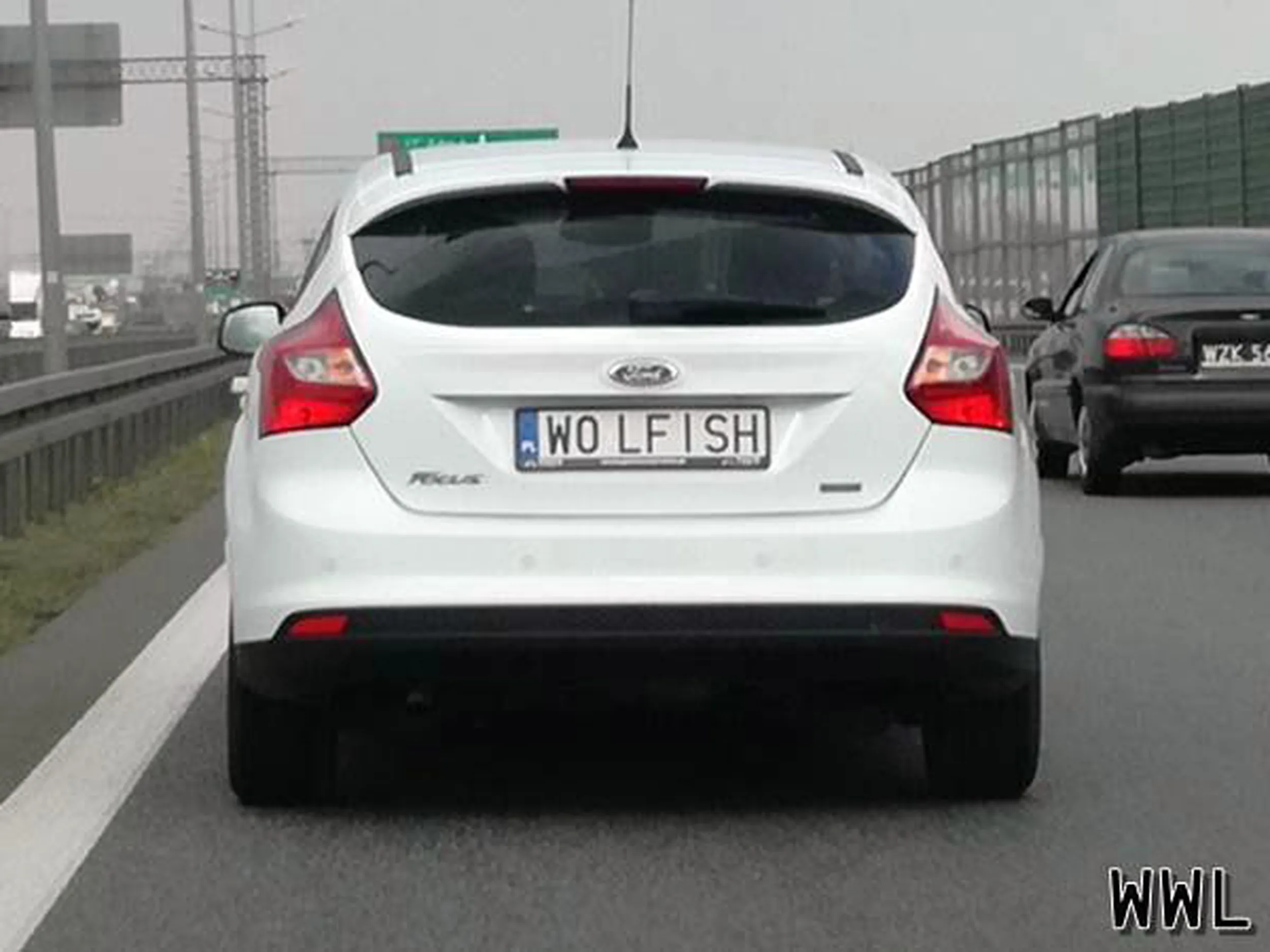 Fajny numer, blacha W0 LFISH