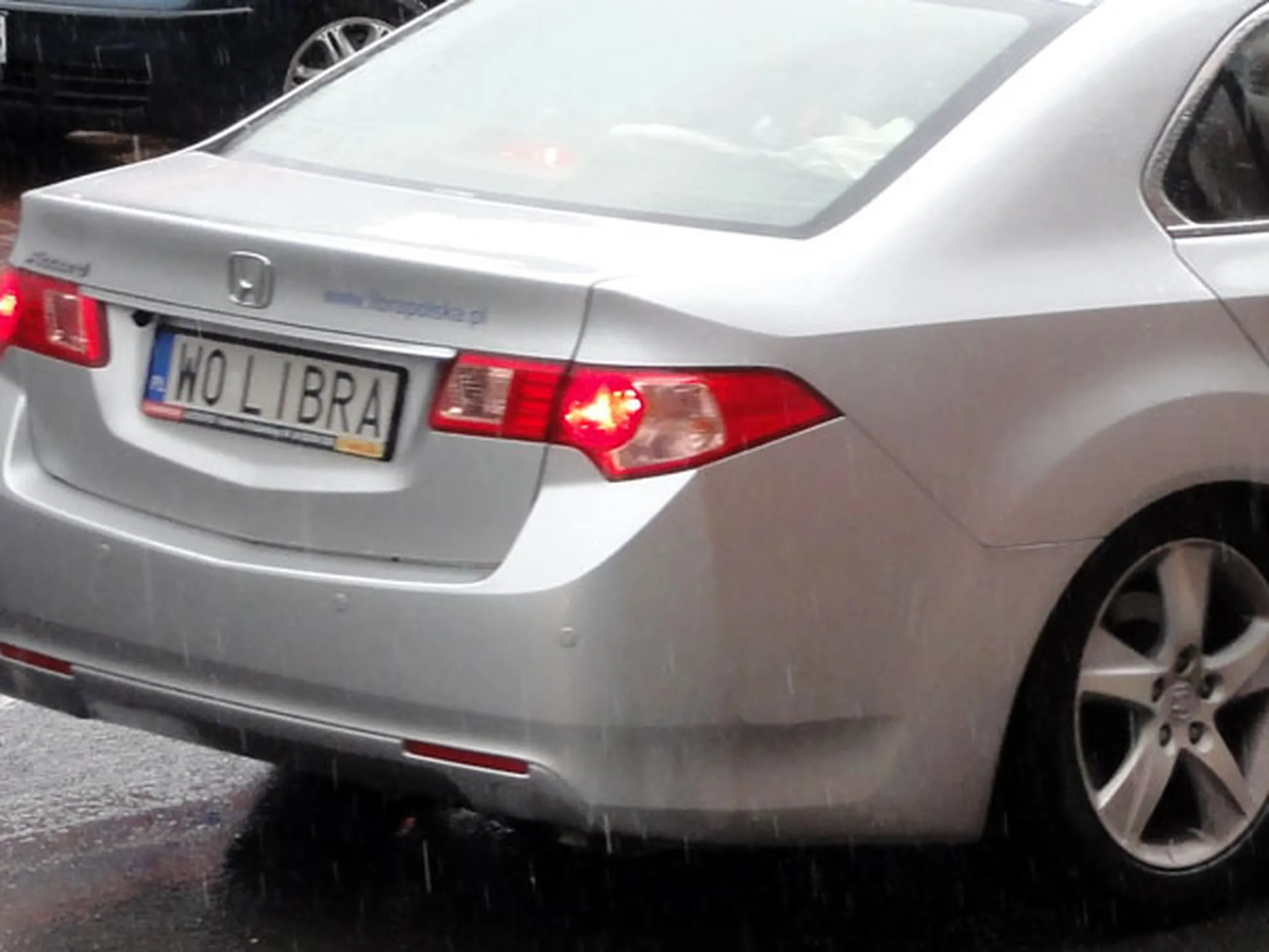 Fajny numer, blacha W0 LIBRA