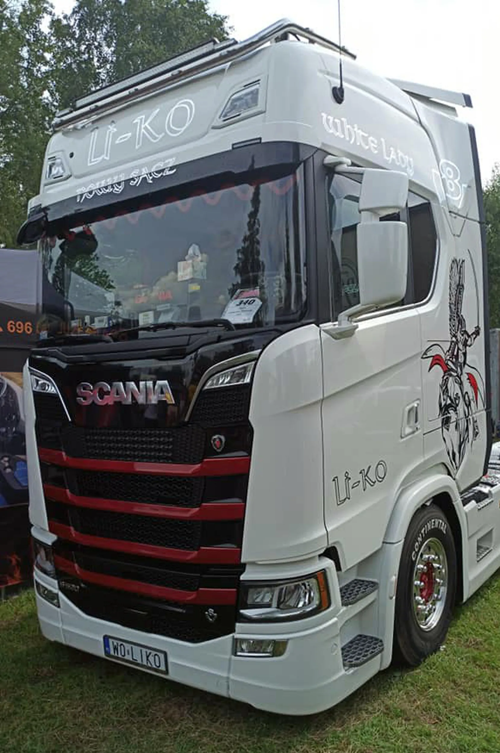 Fajny numer, blacha W0 LIKO