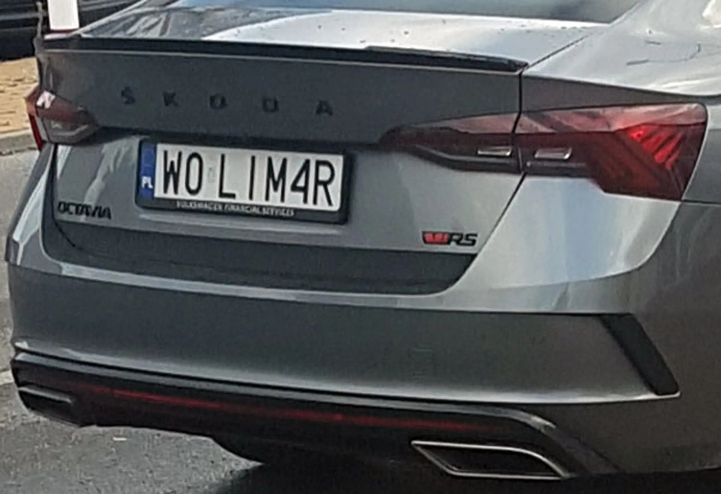 Fajny numer, blacha W0 LIM4R