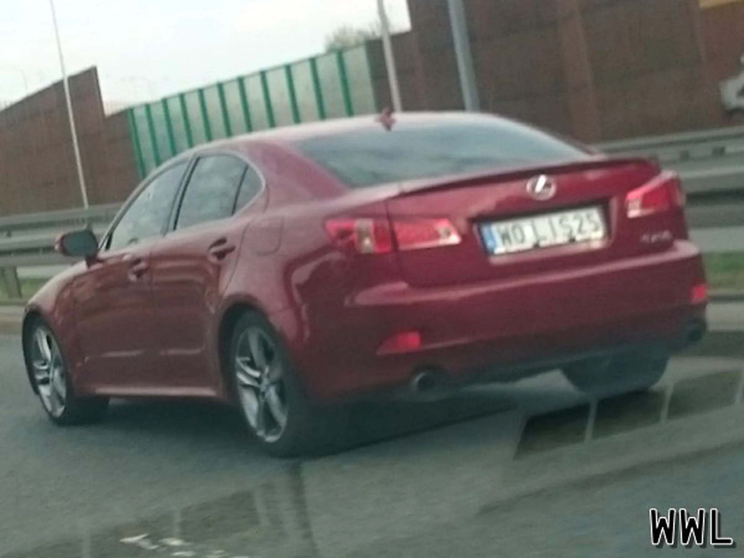 Fajny numer, blacha W0 LIS25