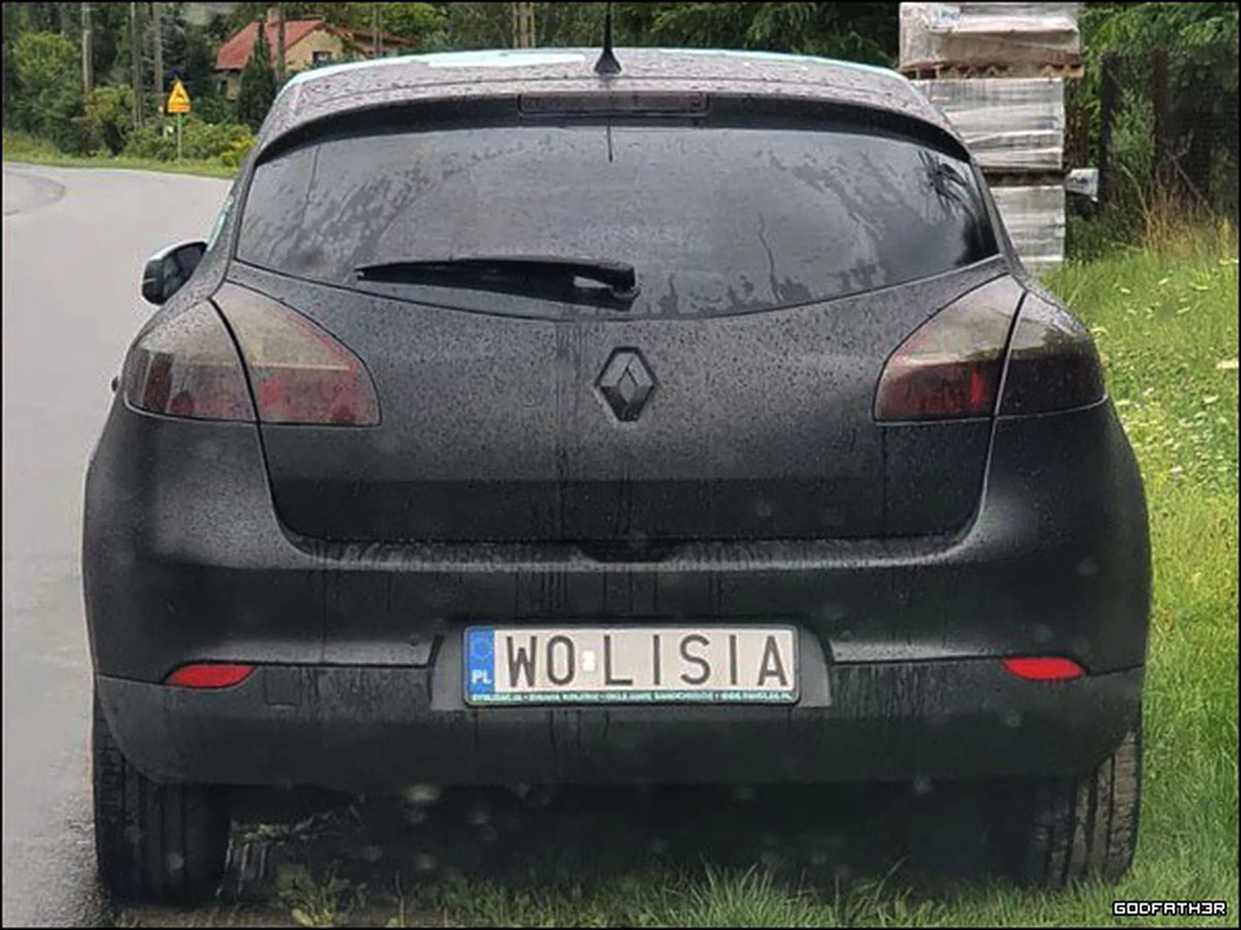 Fajny numer, blacha W0 LISIA