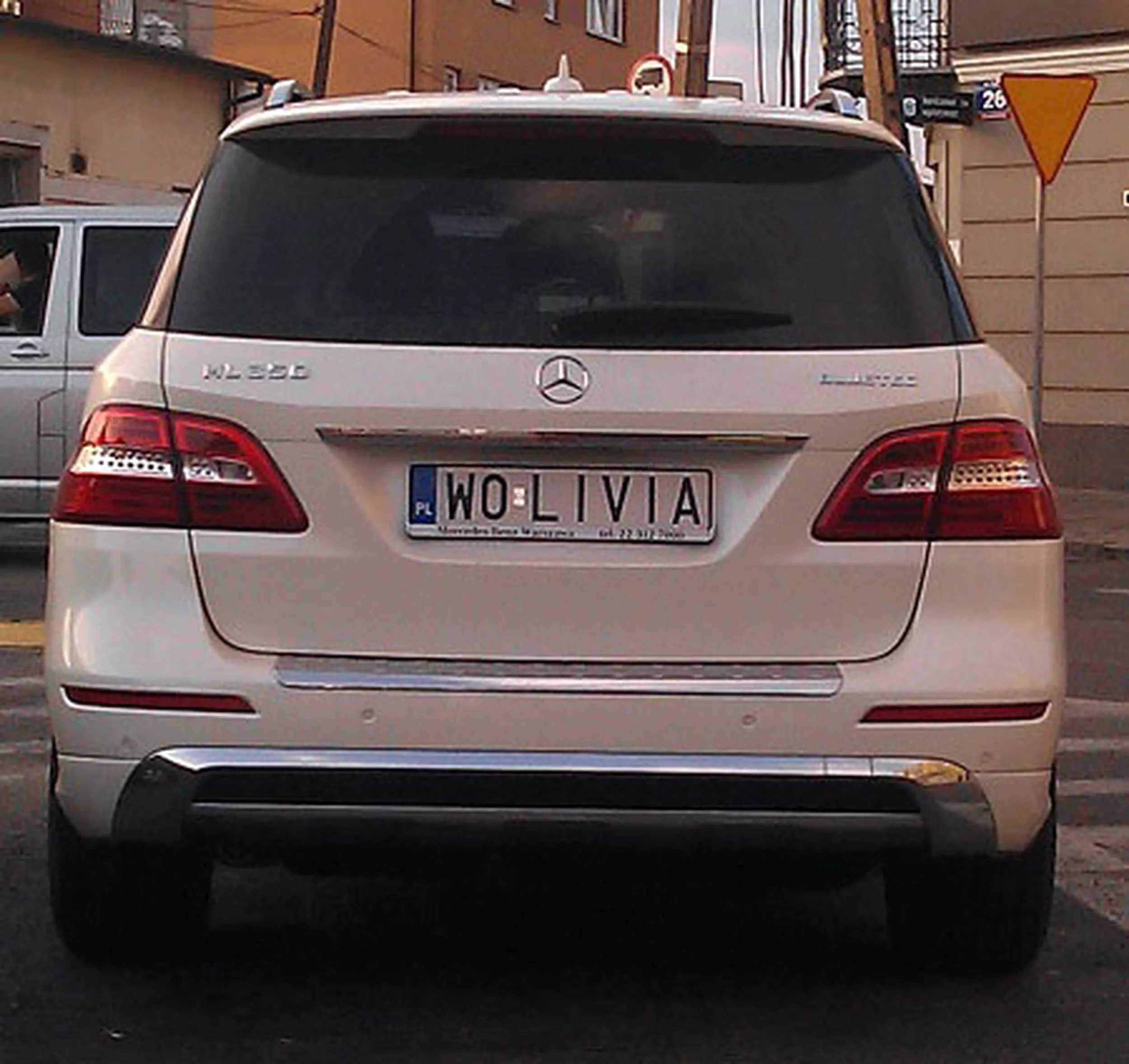 Fajny numer, blacha W0 LIVIA