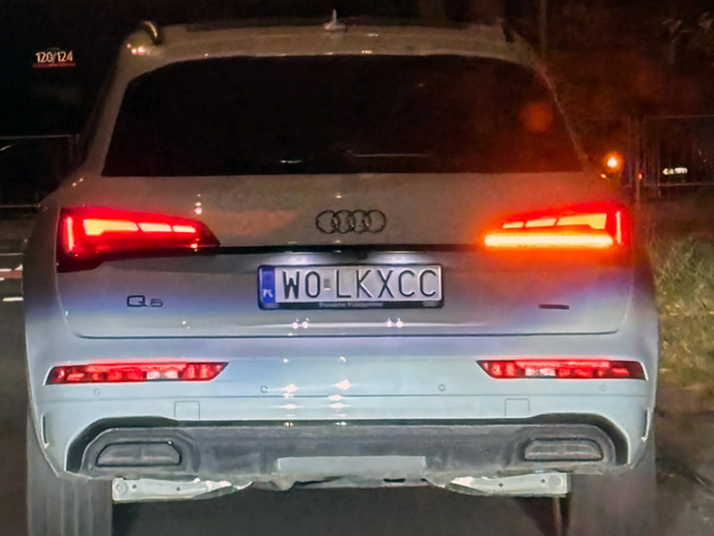 Fajny numer, blacha W0 LKXCC