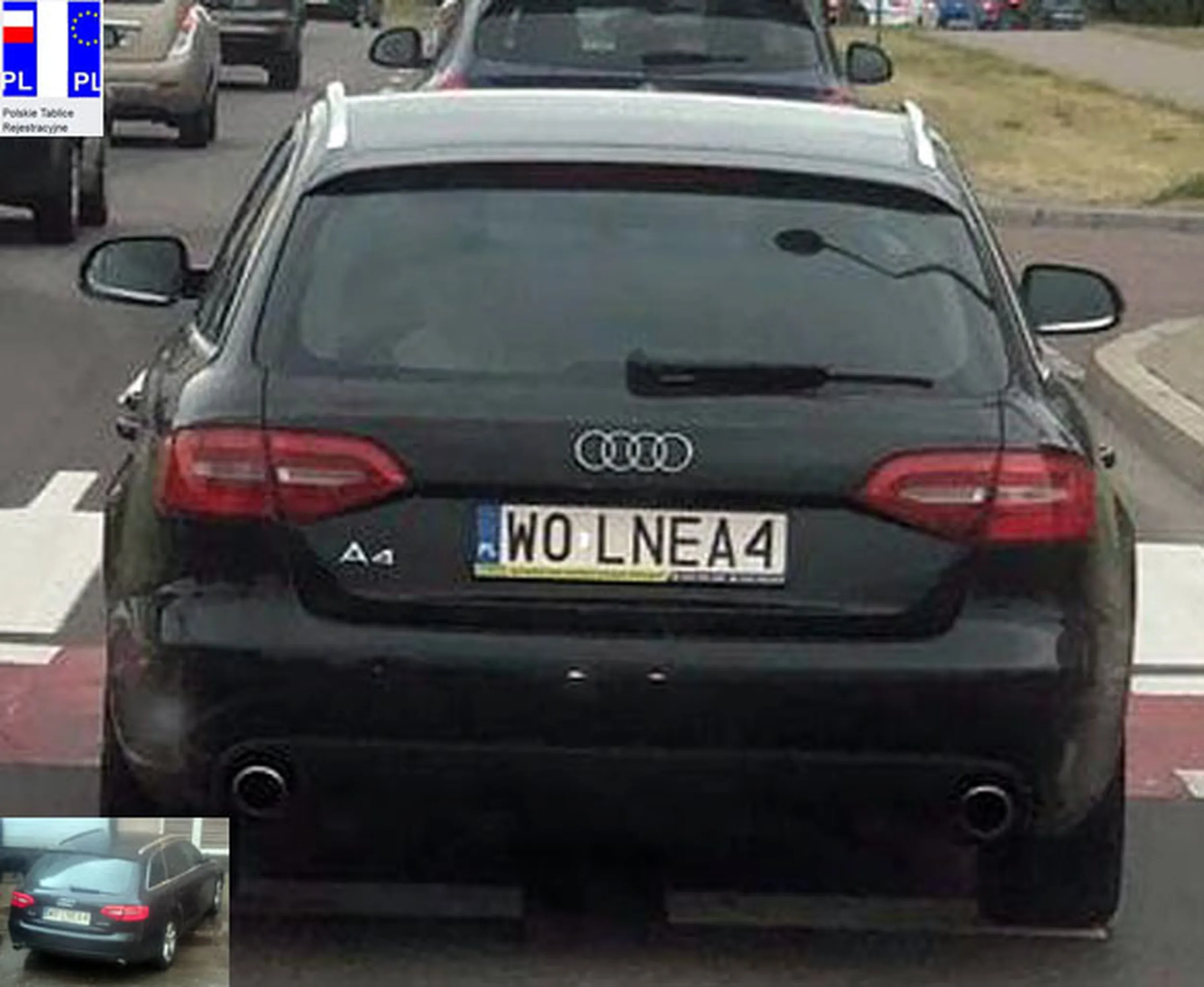 Fajny numer, blacha W0 LNEA4